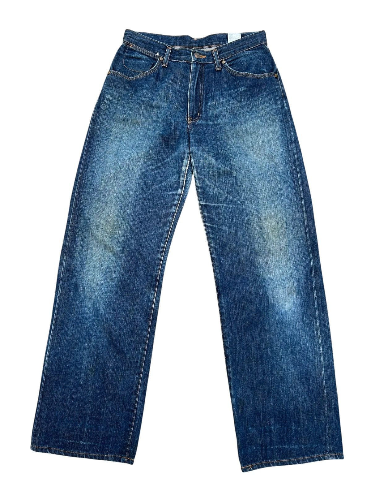 Kapital Vintage Wrangler Selvedge Baggy Japanese Brand Denim Jeans Size US 29 - 2 Thumbnail