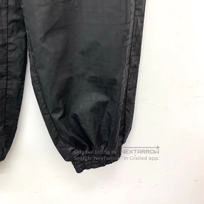 Fendi Fendi size M Black logo letter printed drawstring casual sp Size 24" / US 00 / IT 34 - 5 Thumbnail