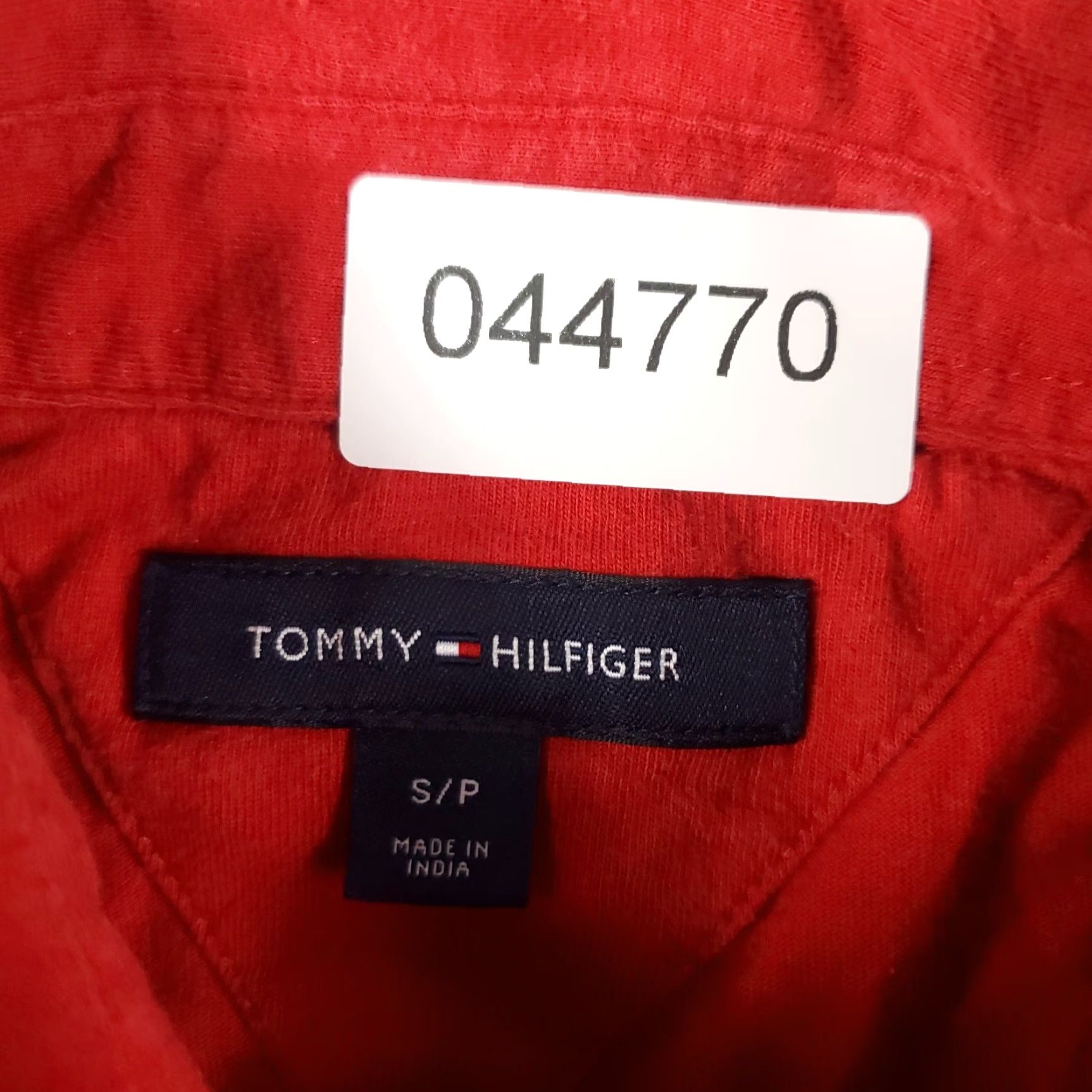 Tommy Hilfiger Tommy Hilfiger Polo Shirt Mens Small Red Short Sleeve Casual Size US S / EU 44-46 / 1 - 6 Thumbnail