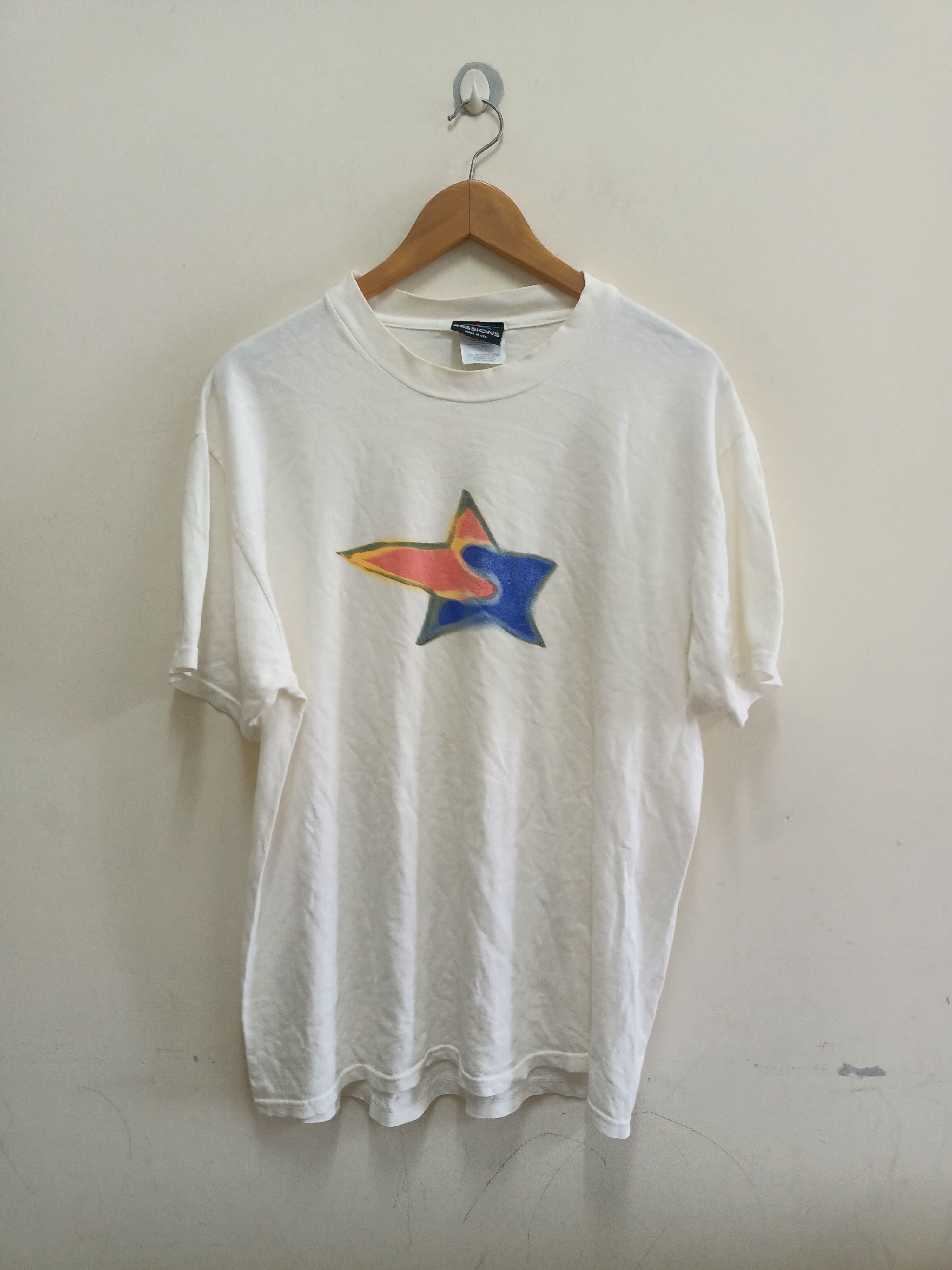 Sessions Vintage Sessions surfing t-shirt Made in Usa Size US L / EU 52-54 / 3 - 1 Thumbnail