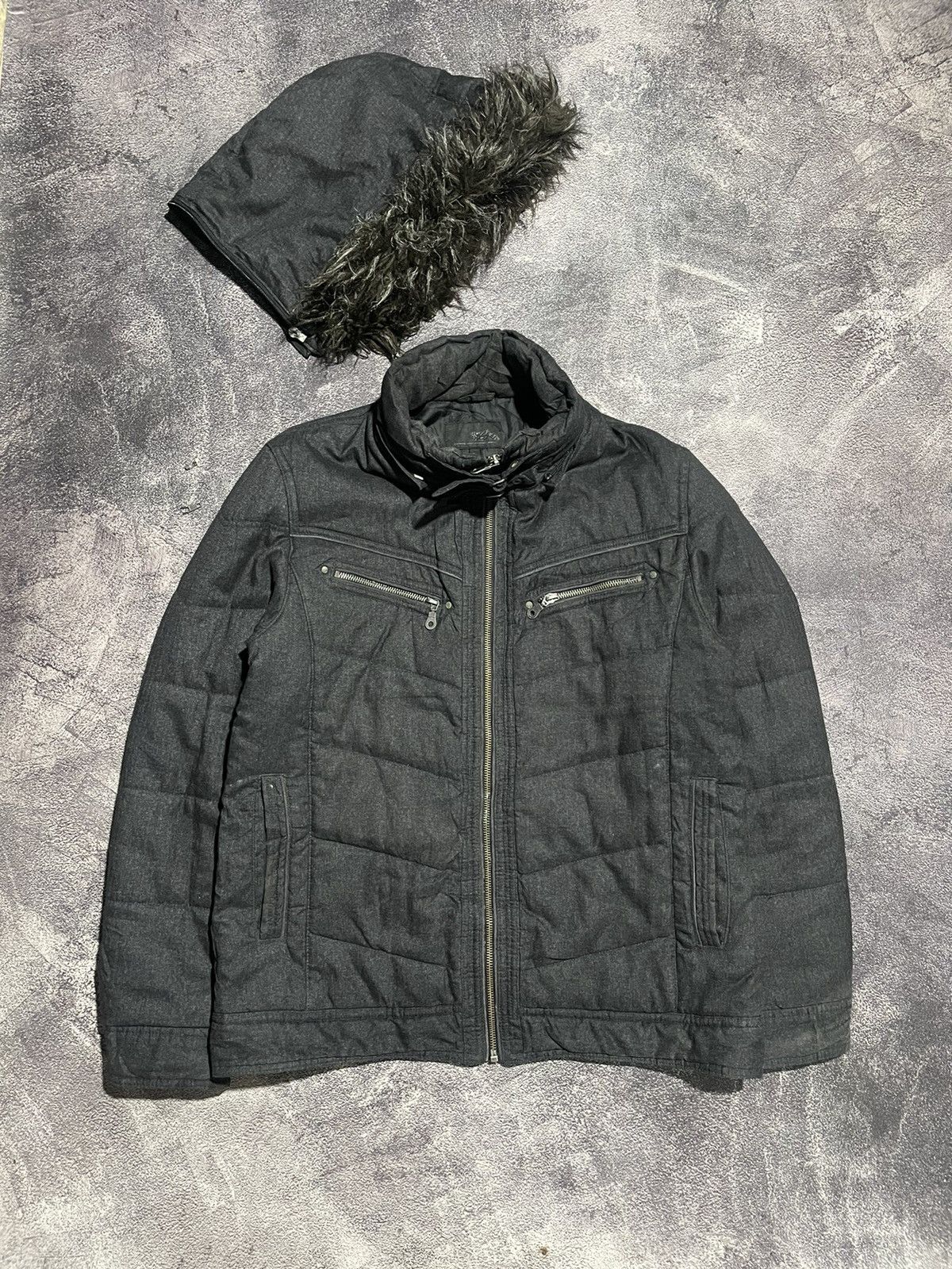 If Six Was Nine Mossimo Faux Fur Jacket Size L / US 10 / IT 46 - 6 Thumbnail