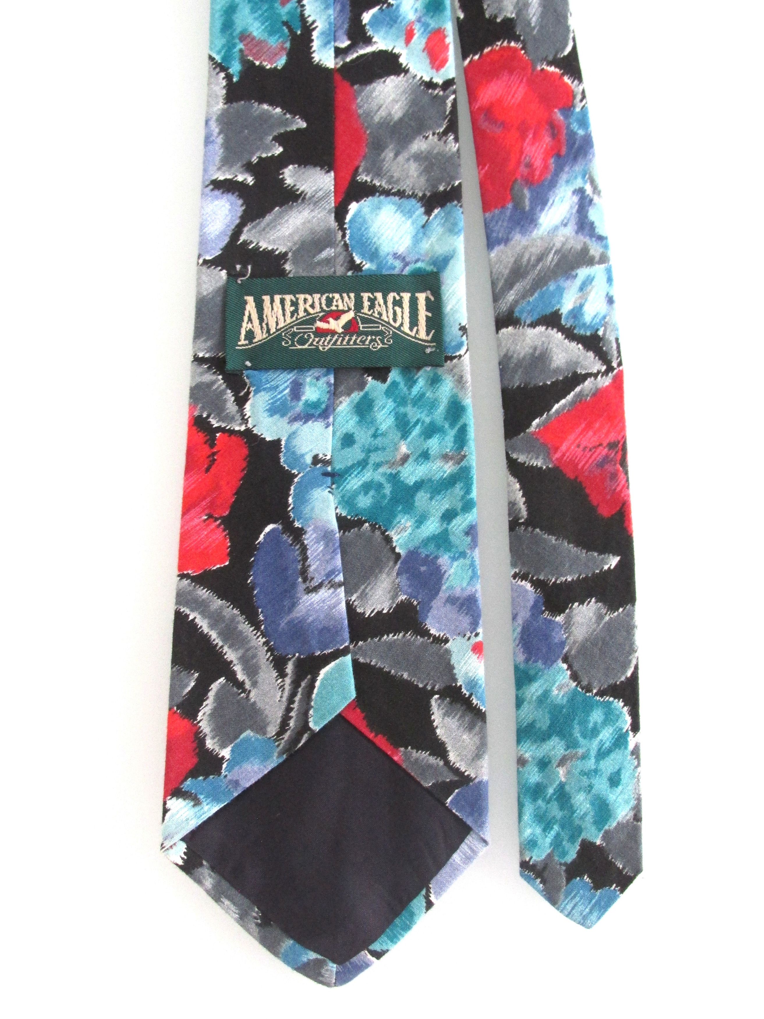 American Eagle Outfitters American Eagle Outfitters Men's Cotton Tie Size ONE SIZE - 4 Thumbnail