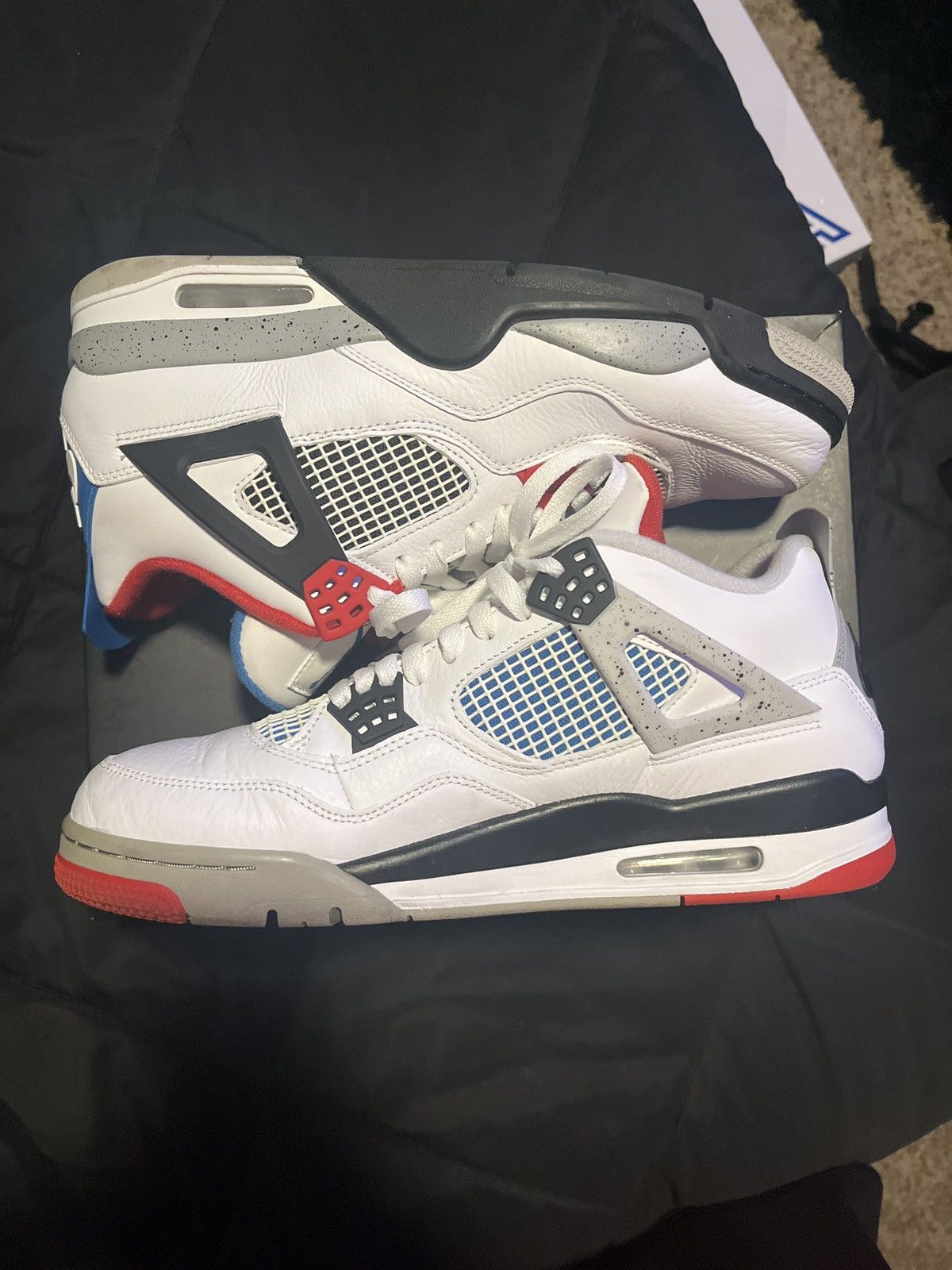 Jordan Brand Air Jordan 4 Retro SE “What The 4” Size US 12 / EU 45 - 2 Thumbnail