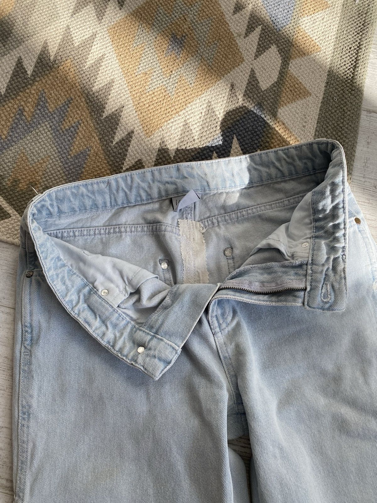 Karl Kani Karl Kani Washed Streetwear Denim Work Pants Size US 30 / EU 46 - 15 Thumbnail