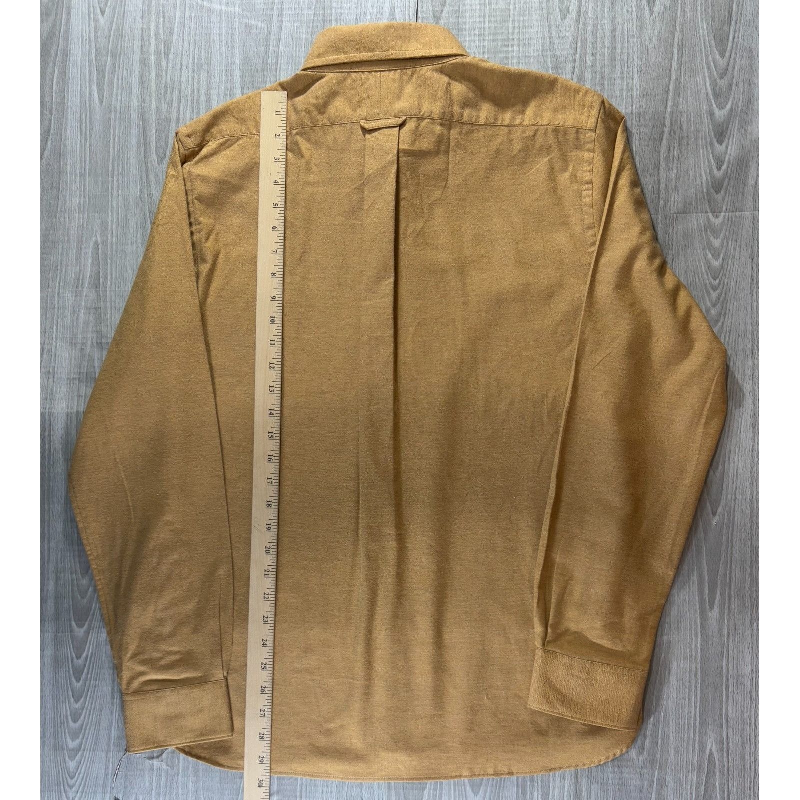 Todd Snyder Todd Snyder Flannel Shirt size L color camel NWT made in Por Size US L / EU 52-54 / 3 - 6 Thumbnail