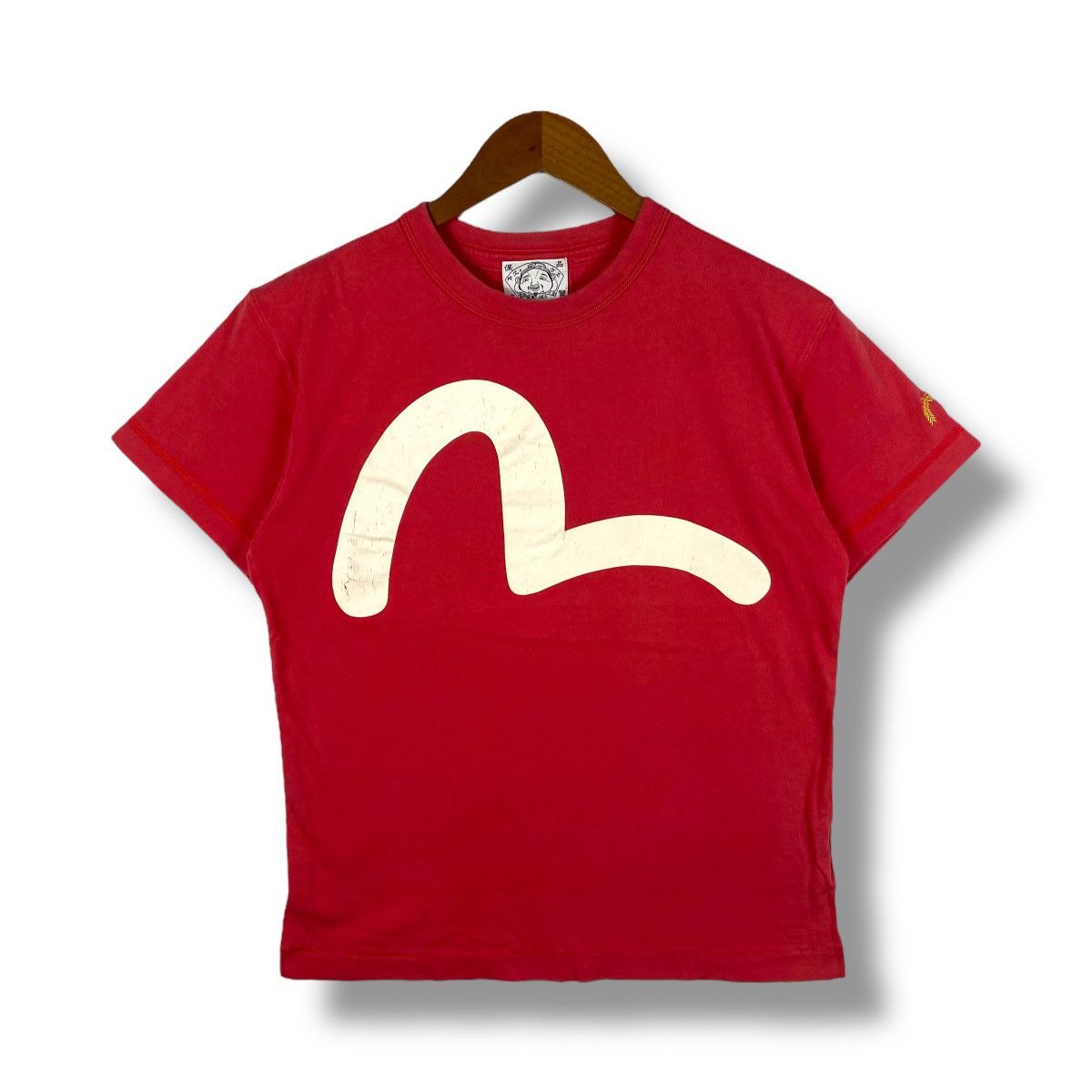 Evisu EVISU Daicock Big Logo Graphic Tee Shirt Size 34 Size US S / EU 44-46 / 1 - 1 Thumbnail