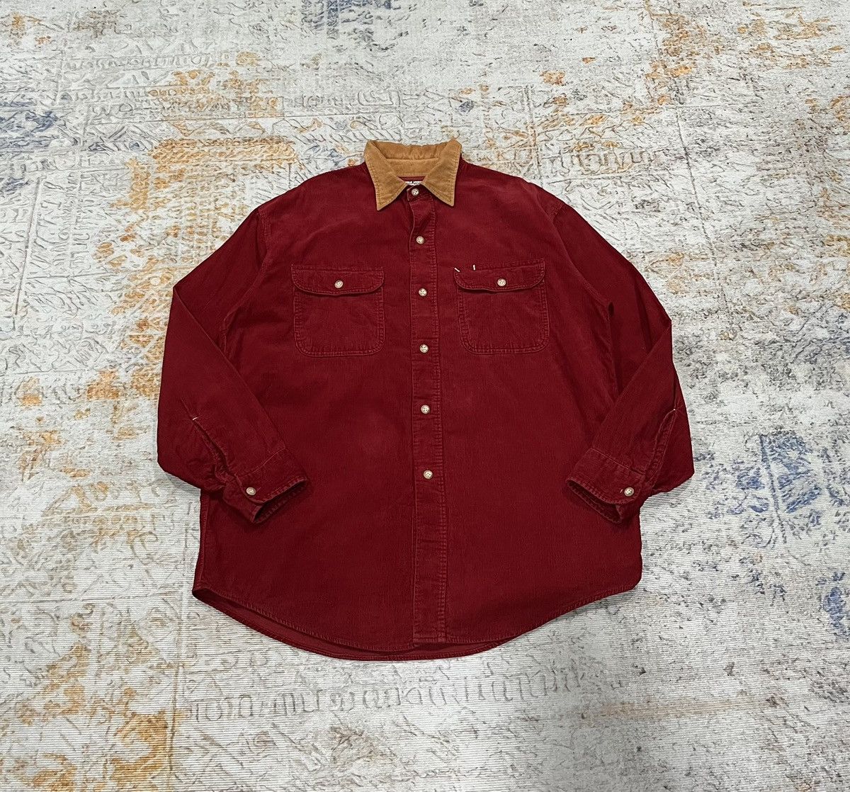 Sugar Cane Sugar Cane Unique Uniform Corduroy Suede Collar Size US XL / EU 56 / 4 - 1 Thumbnail