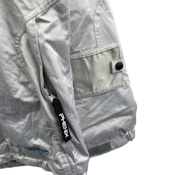 Asics Vtg 90’ PHENIX SKI CLUB Japan Ski Winter White Windbreaker Size US L / EU 52-54 / 3 - 4 Thumbnail
