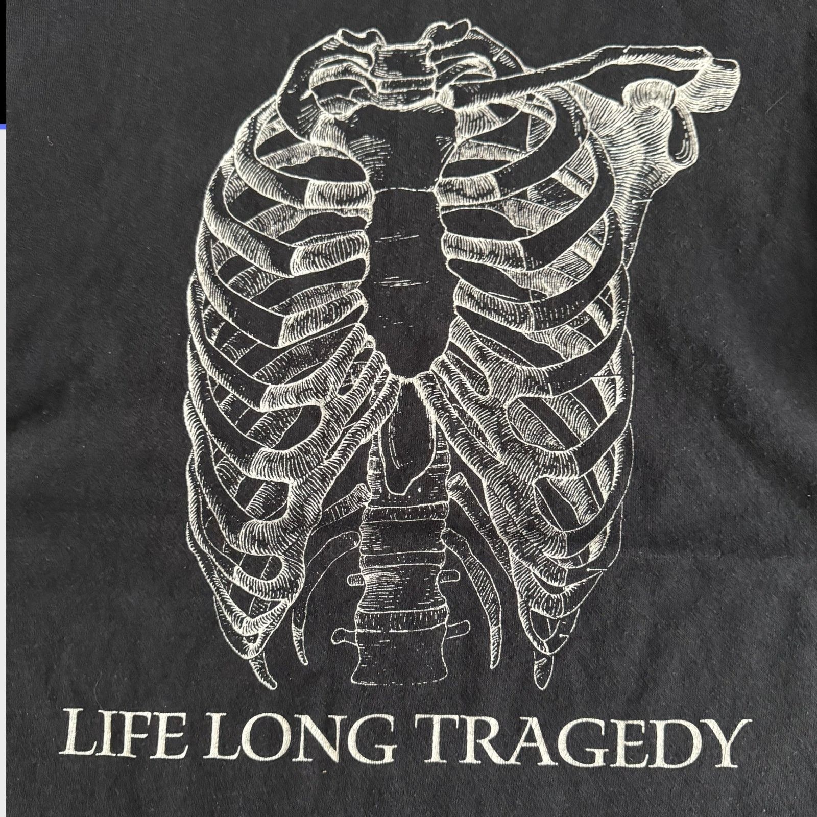 Band Tees Life Long Tragedy Band Rib Cage Vintage T-Shirt Size S Size US S / EU 44-46 / 1 - 2 Thumbnail