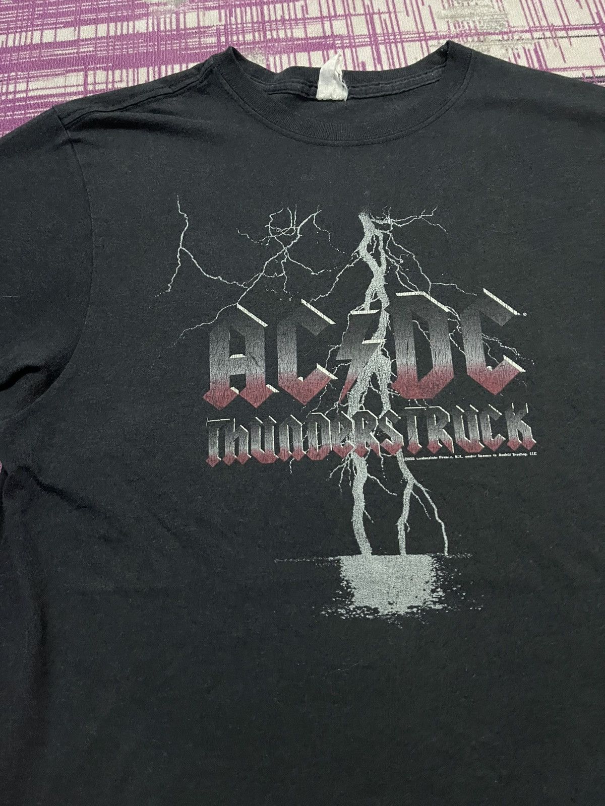 AC/DC VINTAGE Y2K ACDC THUNDERSTRUCK TSHIRT VERY RARE Size US M / EU 48-50 / 2 - 3 Thumbnail