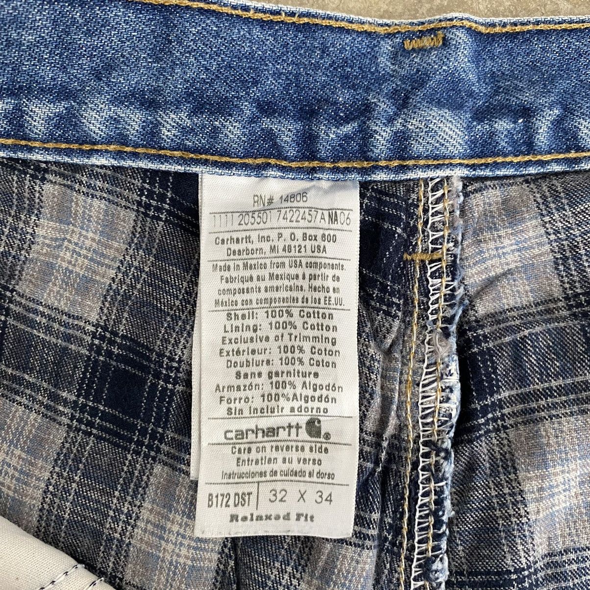 Carhartt Vintage Carhartt Blanket Lined Relaxed Fit Denim Jeans Size US 32 / EU 48 - 19 Thumbnail