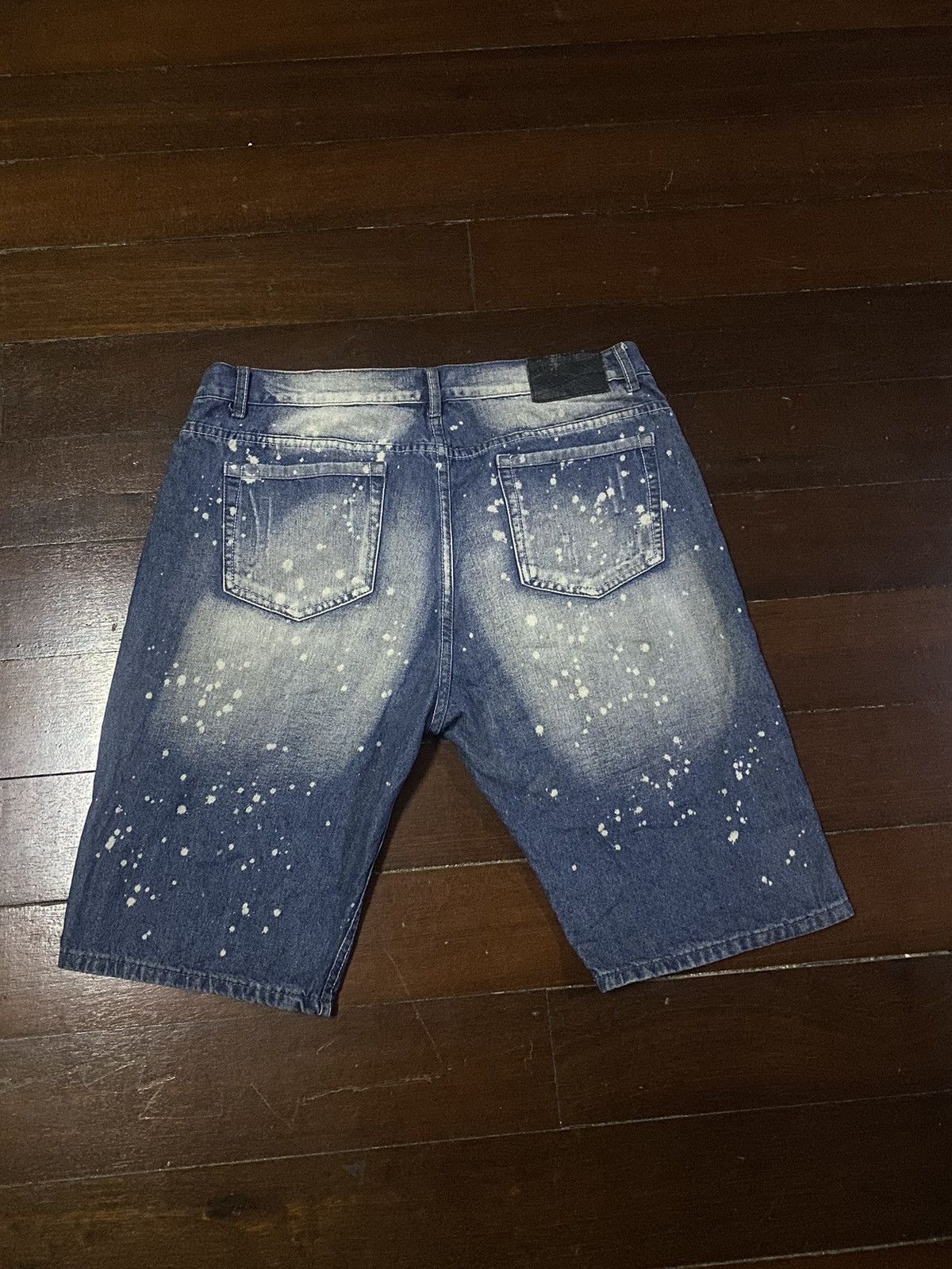 Designer × Japanese Brand Fire 🔥 FLY SOCIETY distressed splatted denim Size US 40 / EU 56 - 9 Thumbnail