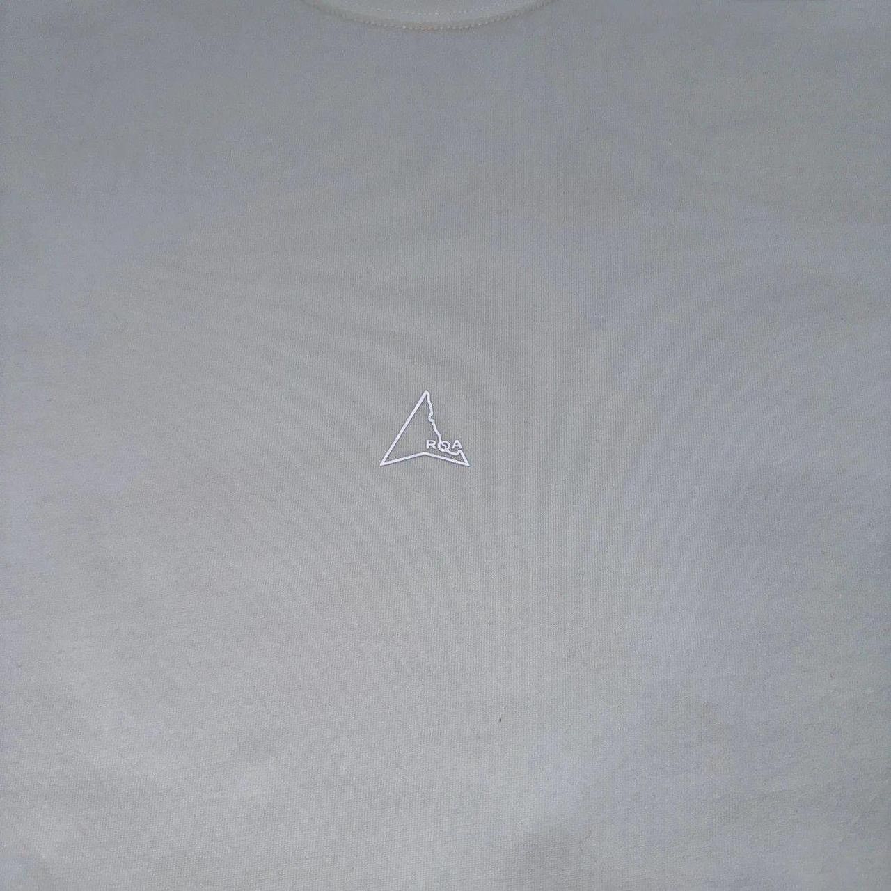 ROA ROA reflective logo cotton t-shirt Size L Size US L / EU 52-54 / 3 - 4 Thumbnail