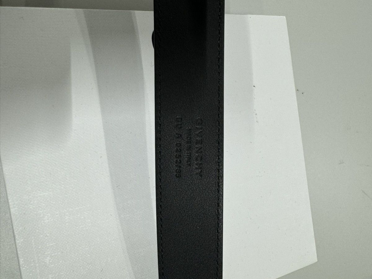 Givenchy Givenchy Chain G Buckle Leather Belt NEW Size 30 - 4 Thumbnail