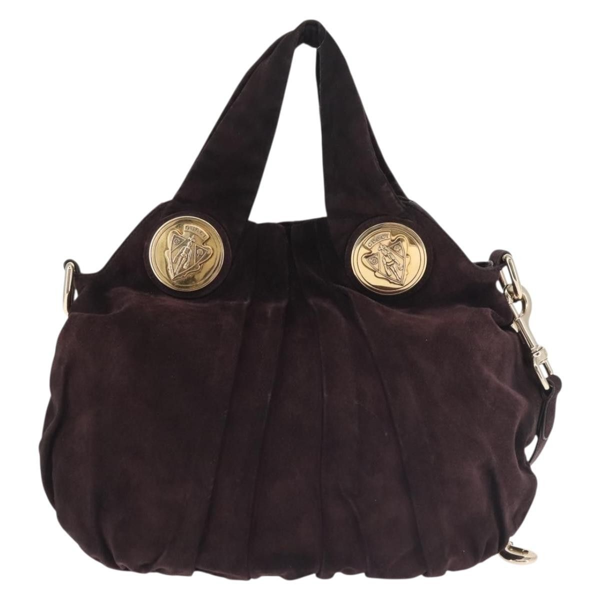 Gucci Gucci Hysteria Convertible Top Handle Bag Suede Size ONE SIZE - 1 Thumbnail