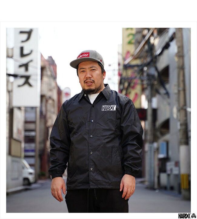 Japanese Brand HARDCORE CHOCOLATE HARDCC Nylon Coach Jacket 2020 Size US XL / EU 56 / 4 - 20 Thumbnail