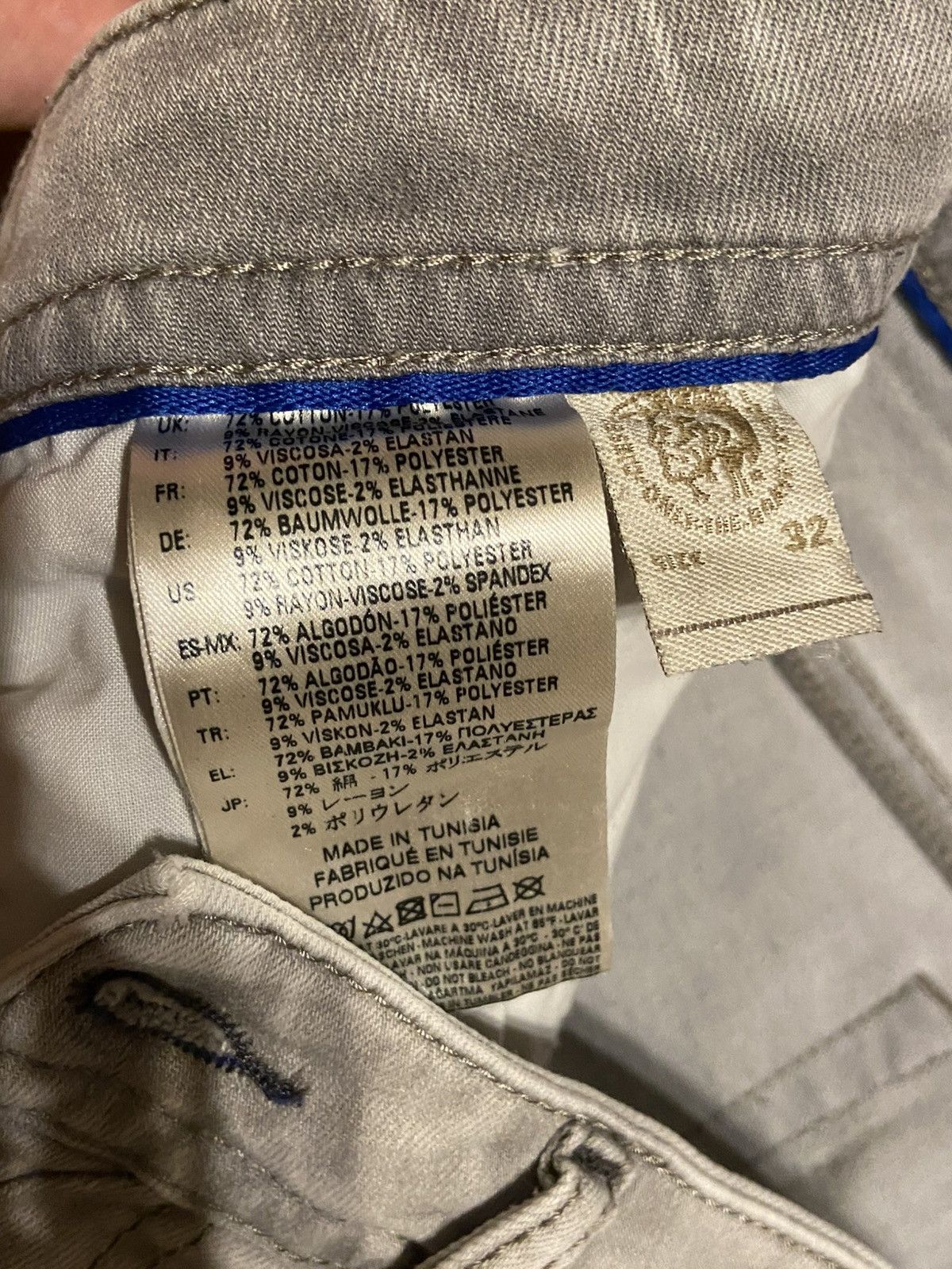 Diesel Diesel Skinny Jeans Size US 31 - 3 Thumbnail