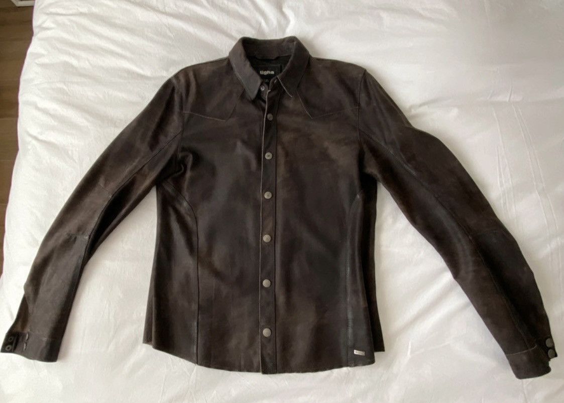 tigha Tigha leather shirt Size US M / EU 48-50 / 2 - 1 Thumbnail
