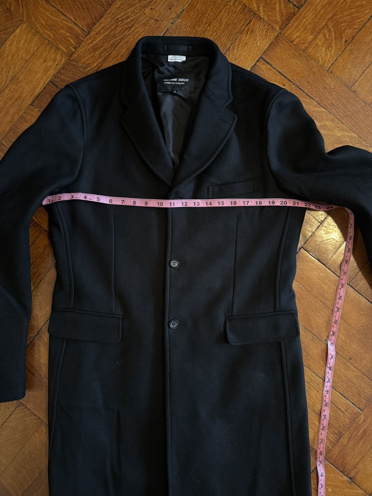 Comme des Garcons Homme Deux Comme des Garcons Homme Deux Coat Size XL Size US XL / EU 56 / 4 - 7 Thumbnail
