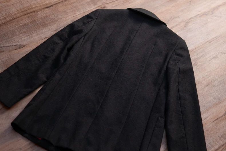Comme des Garcons Comme des Garcons Black wool suit jacket 100% wool Size S / US 4 / IT 40 - 4 Thumbnail
