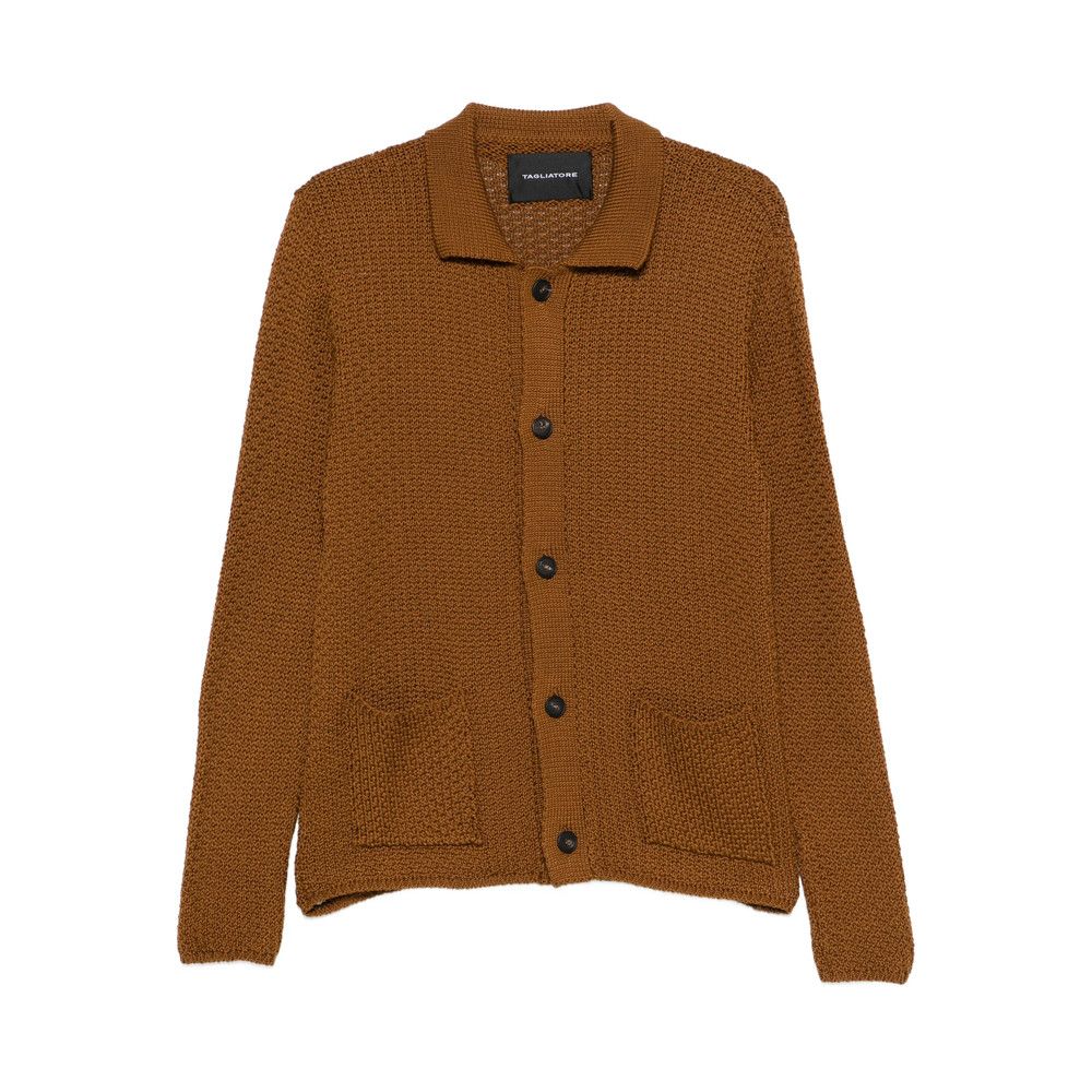 Tagliatore Tagliatore BROWN Sweaters & Knitwear - Cardigans Size US M / EU 48-50 / 2 - 1 Thumbnail