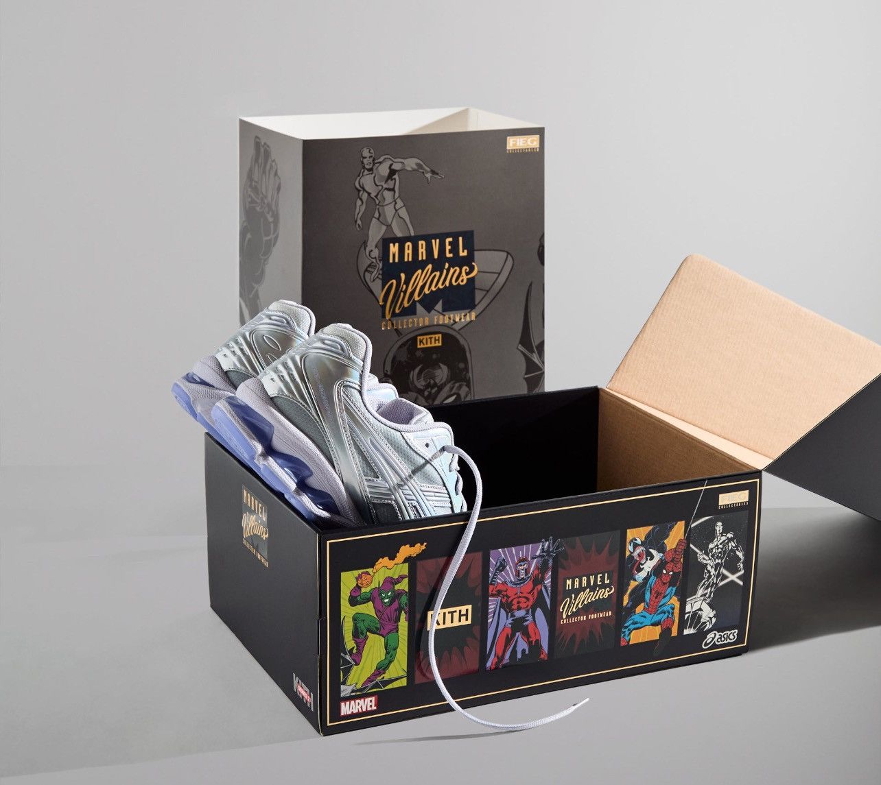Asics × Kith Marvel | Kith for ASICS Silver Surfer GEL-Kayano 14 Size US 7.5 / EU 40-41 - 1 Thumbnail