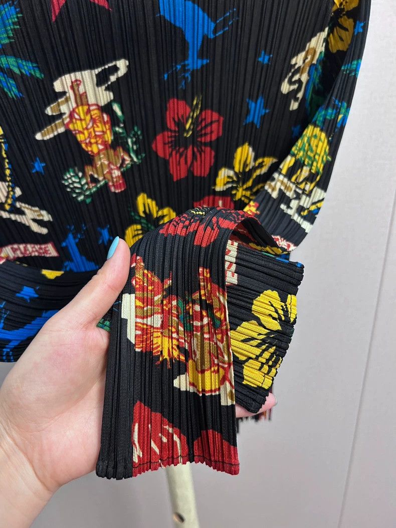 Issey Miyake Issey Miyake size:3 Floral tassel top Size M / US 6-8 / IT 42-44 - 3 Thumbnail