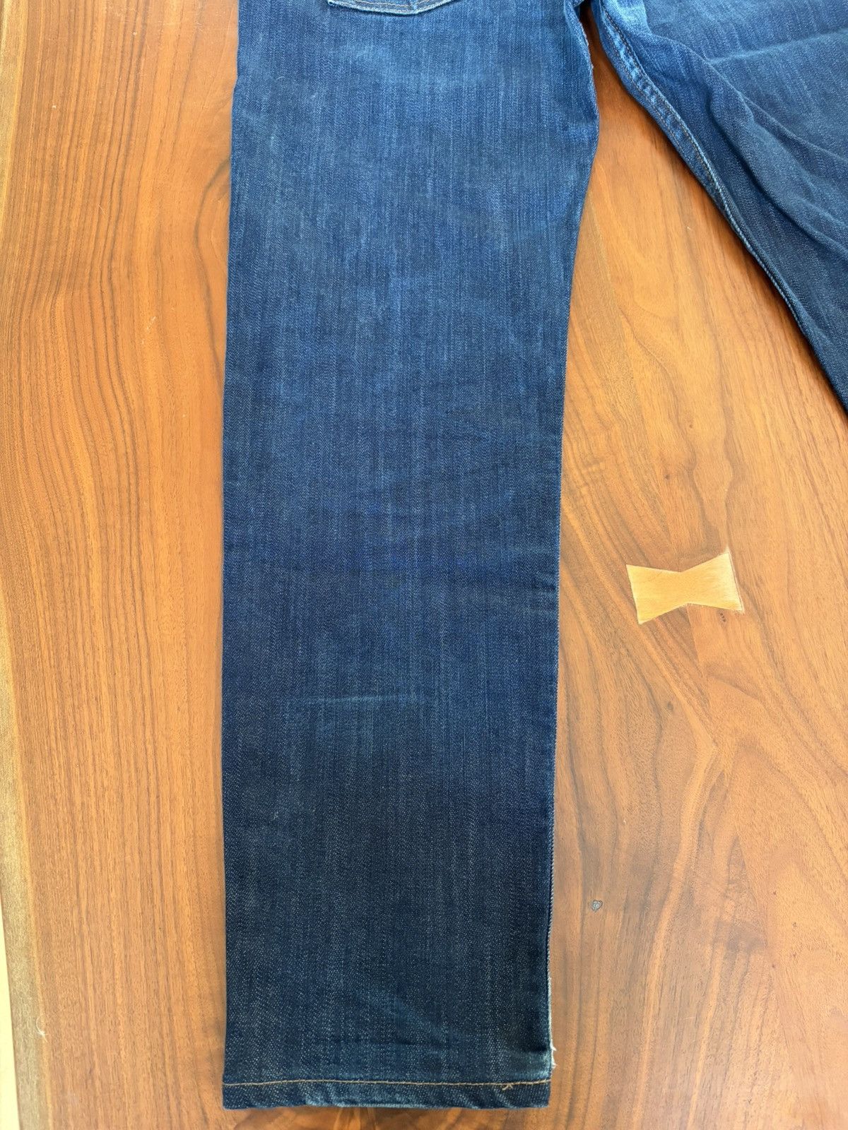 Naked & Famous Naked & Famous Easy Guy – Selvedge Denim w/ Fades (Size 33) Size US 33 - 7 Thumbnail