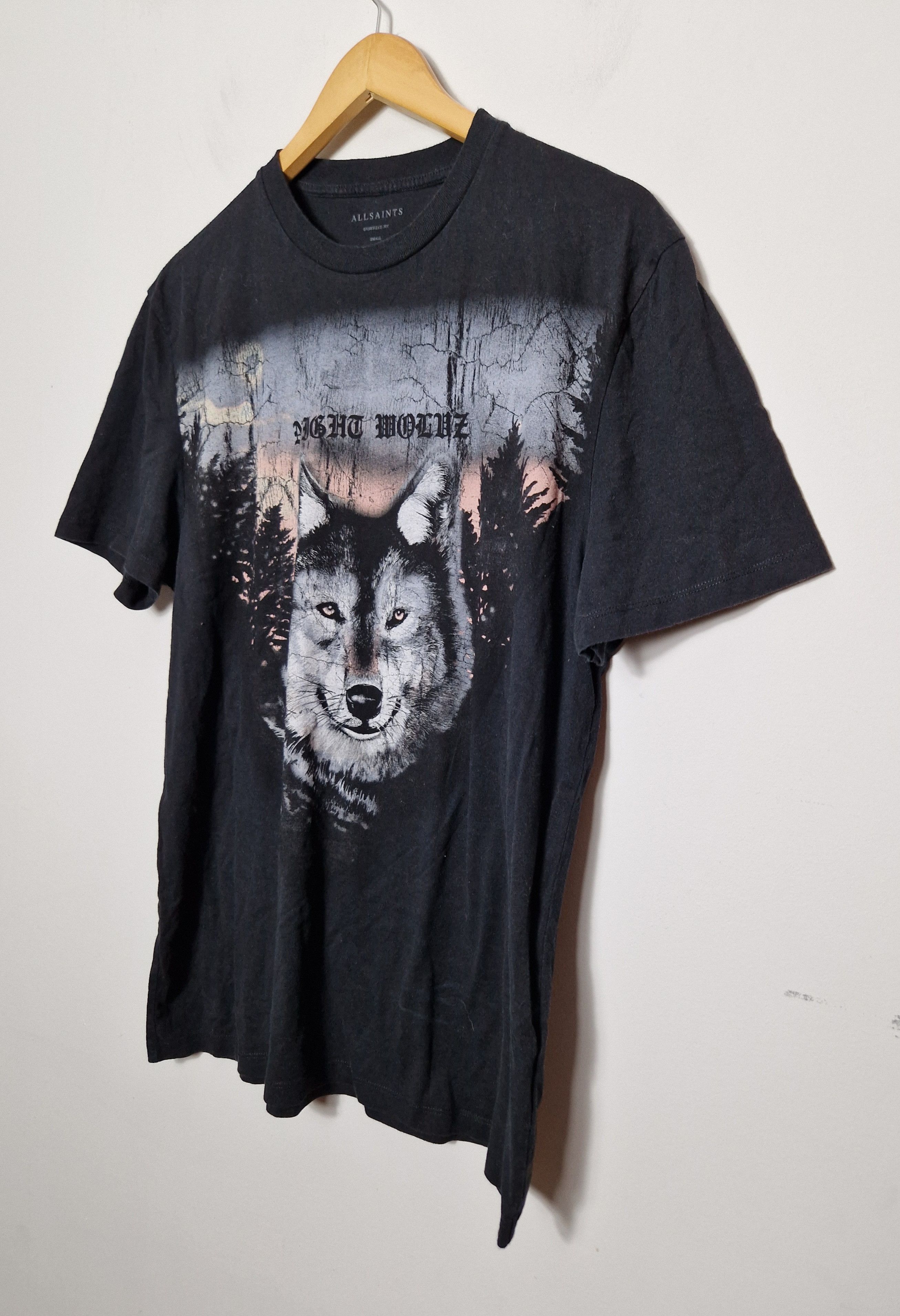 Allsaints Allsaints wolf print oversized tee Size US S / EU 44-46 / 1 - 3 Thumbnail