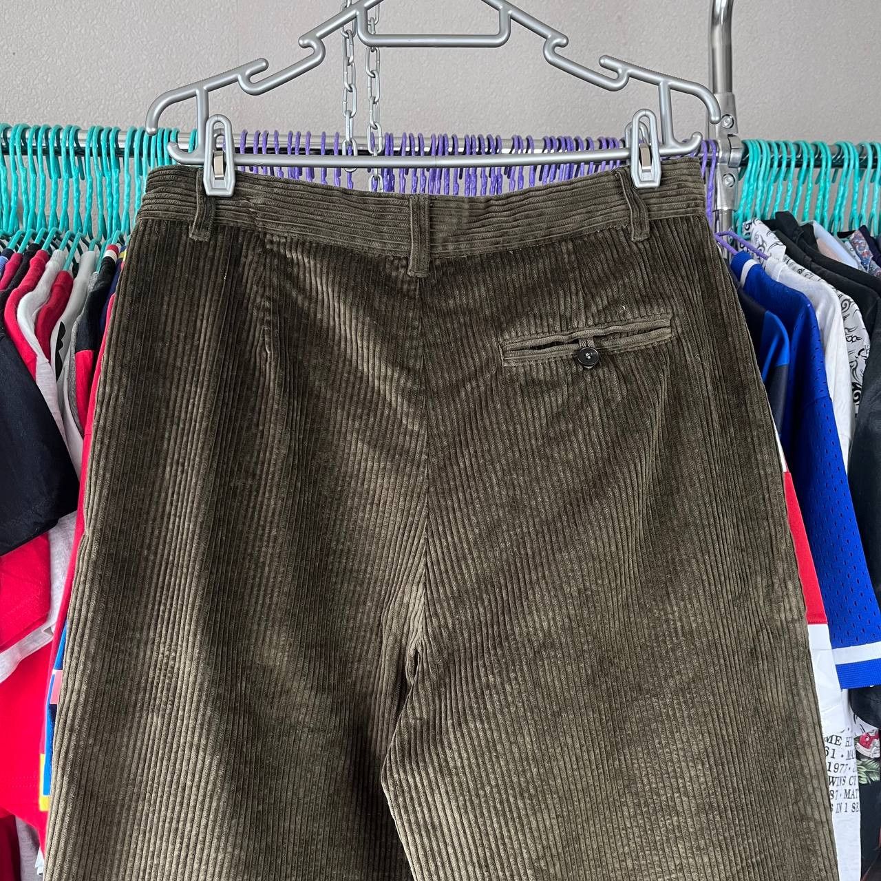 Other TOAST Annie Corduroy Trousers Cropped Green Pants Size 12 Size 30" / US 8 / IT 44 - 6 Thumbnail