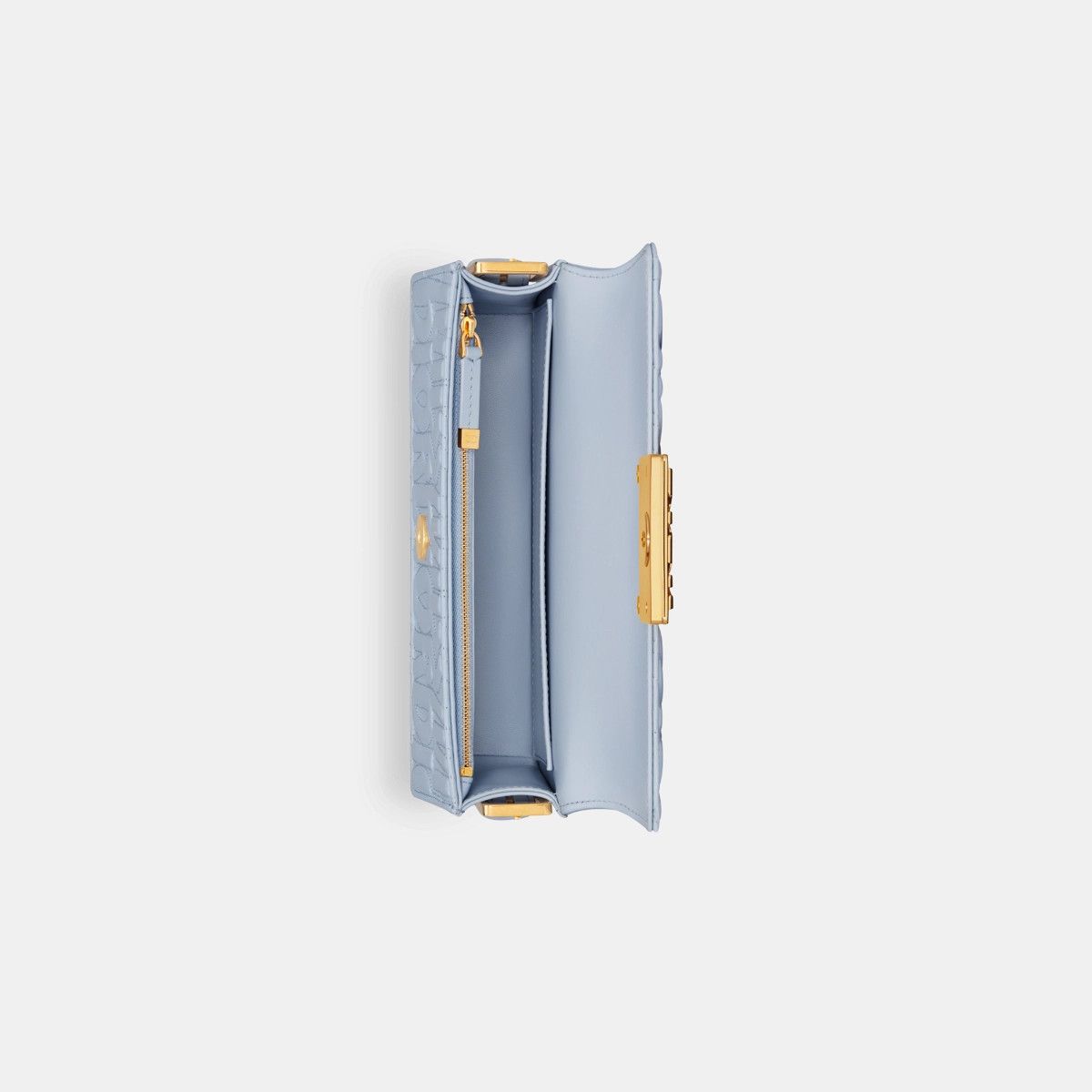 Dior o1bcso1str0226 Size:OS/Miss Dior Flap Bag in Pale Blue Size ONE SIZE - 3 Thumbnail