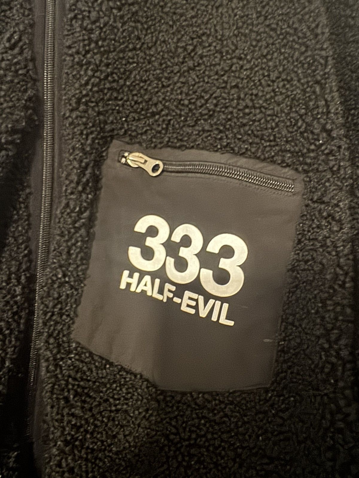 Half Evil Half Evil Black Sherpa Zipup Size US XL / EU 56 / 4 - 2 Thumbnail