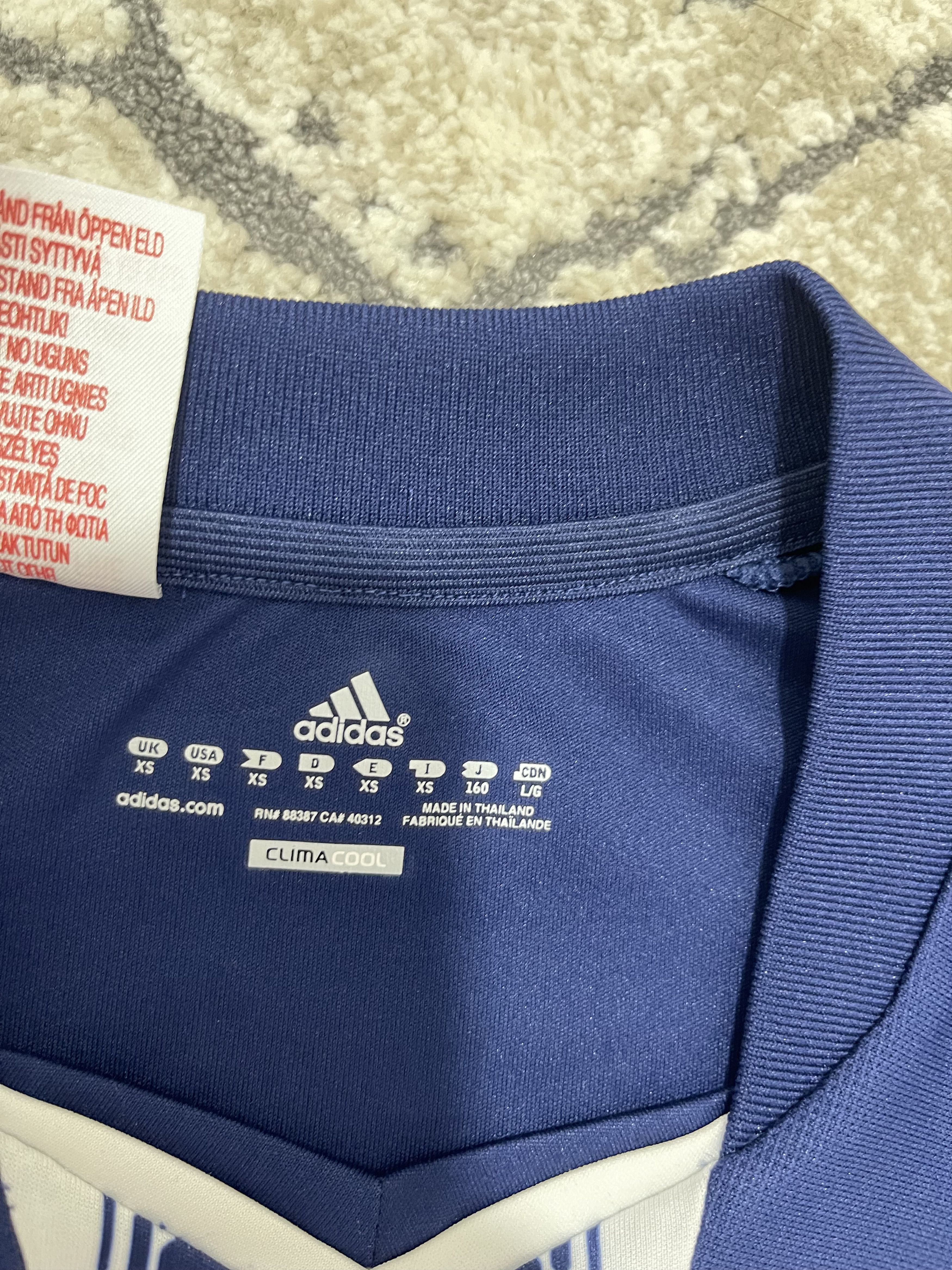 Adidas Adidas Stricon Long Sleeve Football Jersey XS BNWT ClimaCool Size US XS / EU 42 / 0 - 9 Thumbnail