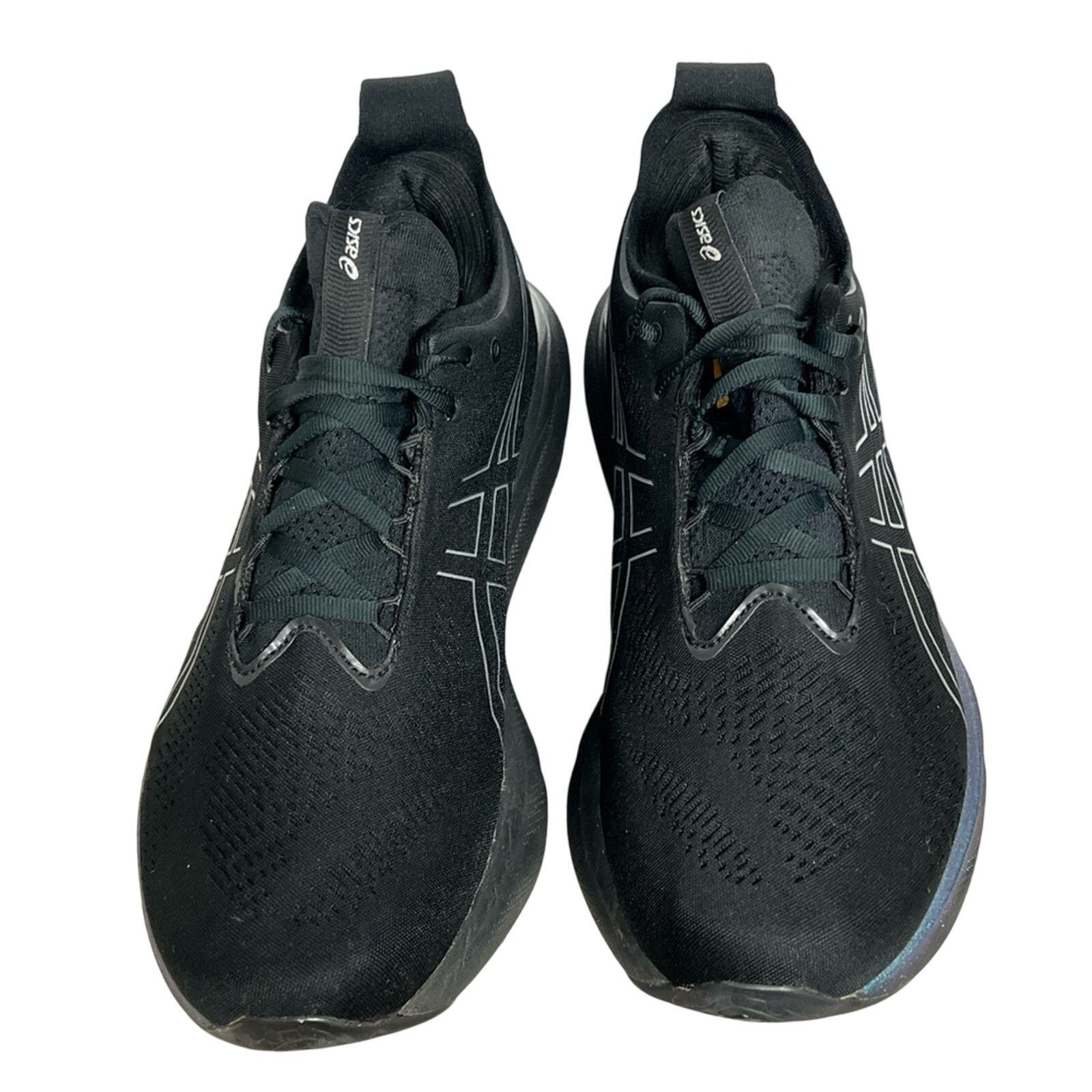 Asics Asics Gel-Nimbus 25 Platinum Road Running Shoes Men's Black Size US 12 / EU 45 - 4 Thumbnail