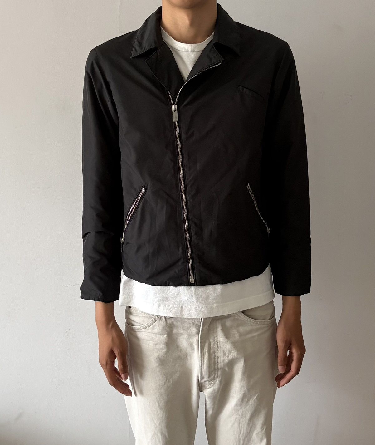Jun Takahashi Undercover AW00 "Melting Pot" Motorcycle Biker Bomber Jacket Size US M / EU 48-50 / 2 - 8 Thumbnail