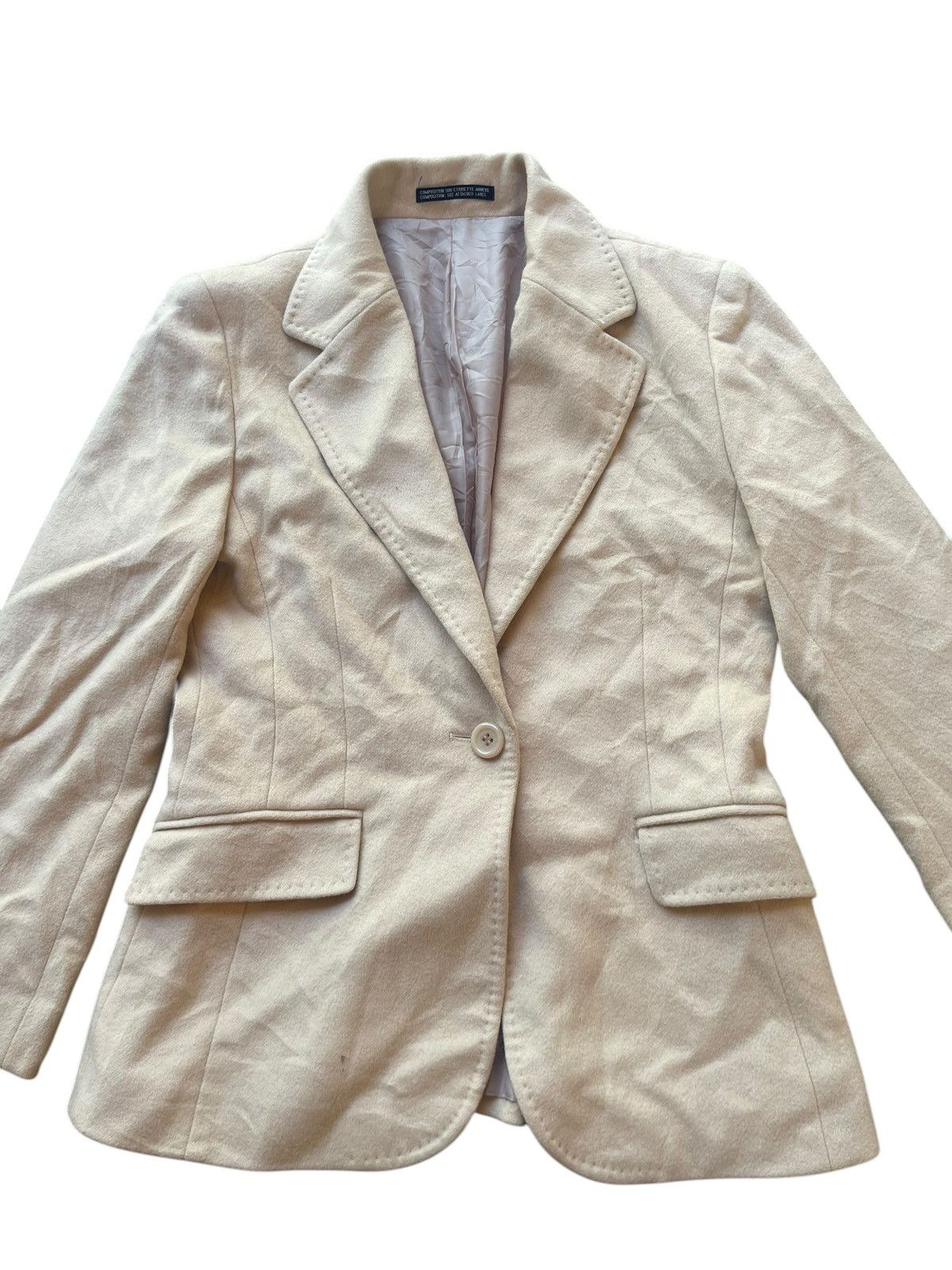 Yohji Yamamoto Ined jacket By Yohji Yamamoto Size S / US 4 / IT 40 - 2 Thumbnail