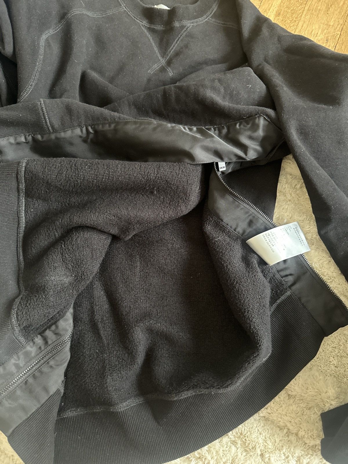 Dior × Sacai Dior x sacai Patch Side-Zip Sweatshirt Winter 2021 Hybrid Size US M / EU 48-50 / 2 - 10 Thumbnail