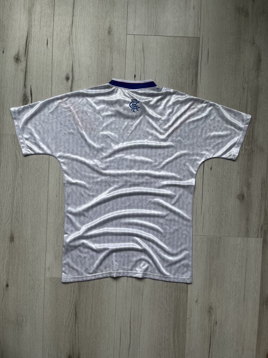 Vintage FC Rangers Away Kit 1990/92 Jersey T Shirt Admiral Football Size US XL / EU 56 / 4 - 5 Thumbnail