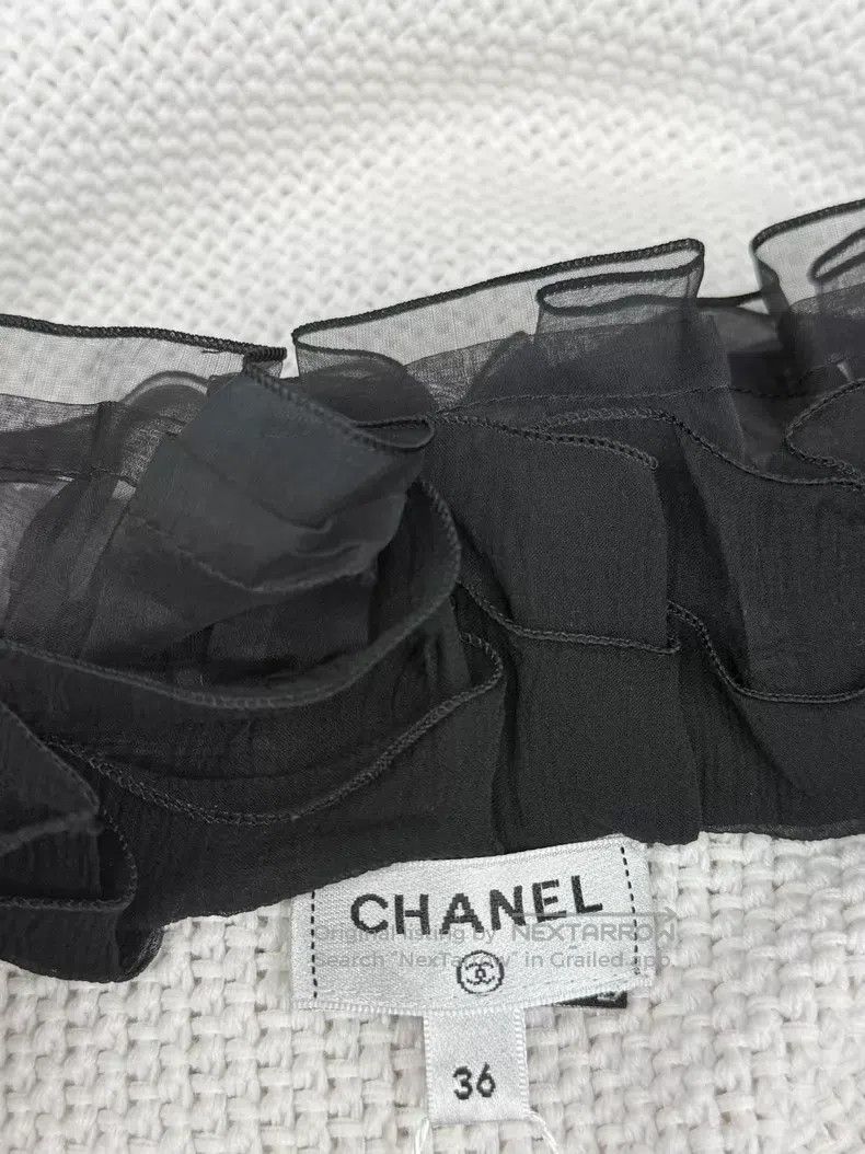 Chanel Chanel White wooden ear dress Size XS / US 0-2 / IT 36-38 - 4 Thumbnail