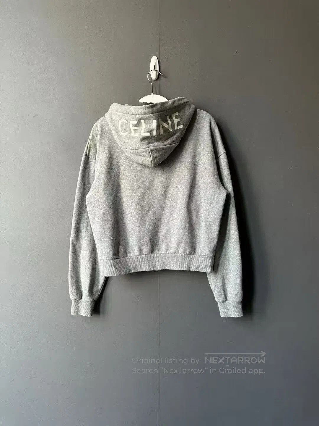 Celine Celine Logo Zip Hoodie. Size S / US 4 / IT 40 - 2 Thumbnail