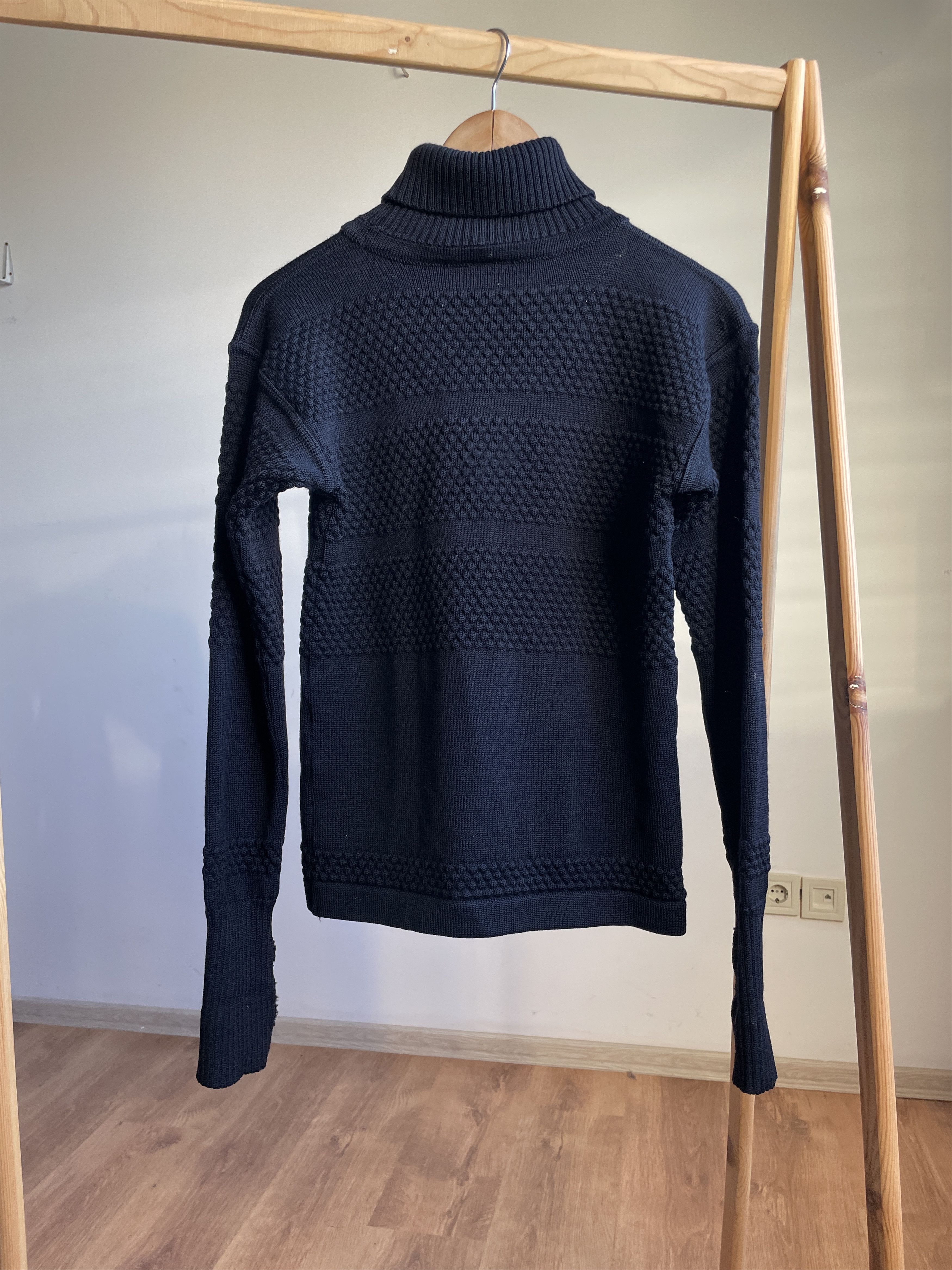 S.N.S. Herning SNS Herning Roll Neck Fisherman Wool Sweater Size XS Size US XS / EU 42 / 0 - 2 Thumbnail