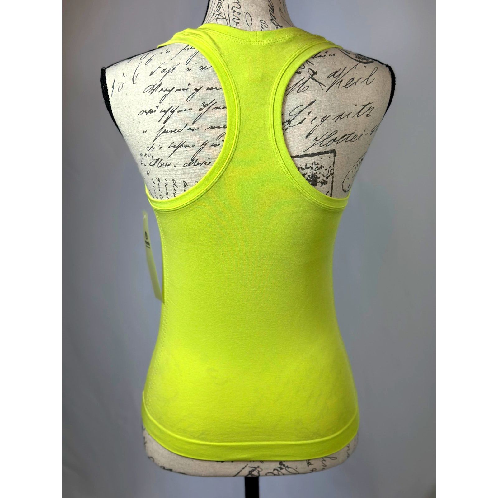 Other Mono B Racerback Perforated Tank Neon Green L Size L / US 10 / IT 46 - 7 Thumbnail