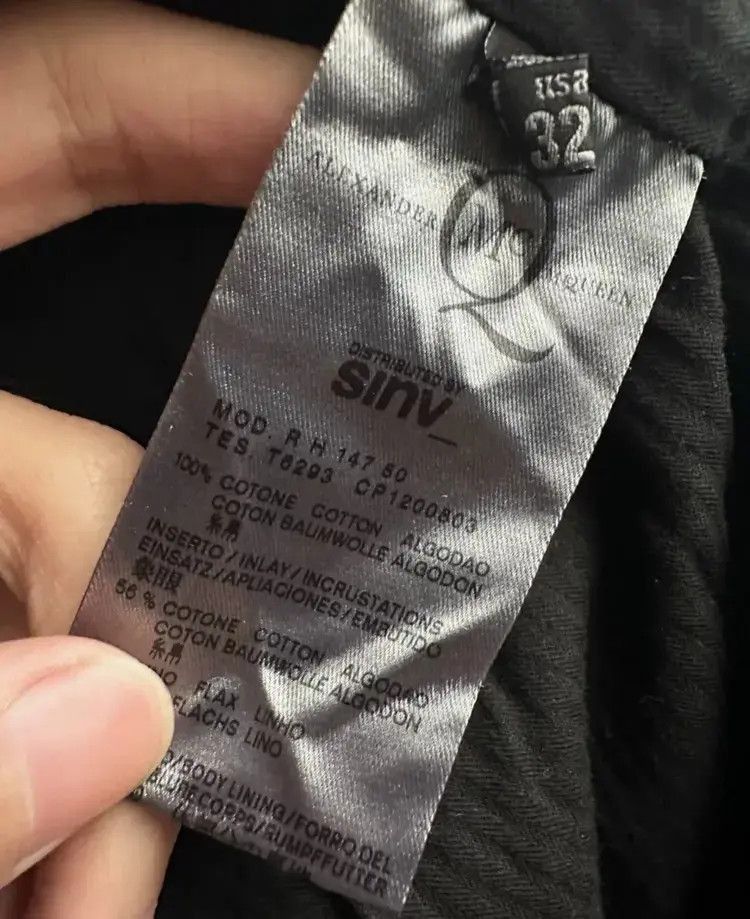Alexander McQueen Alexander Mcqueen Distressed Patches Jacket Size US S / EU 44-46 / 1 - 9 Thumbnail