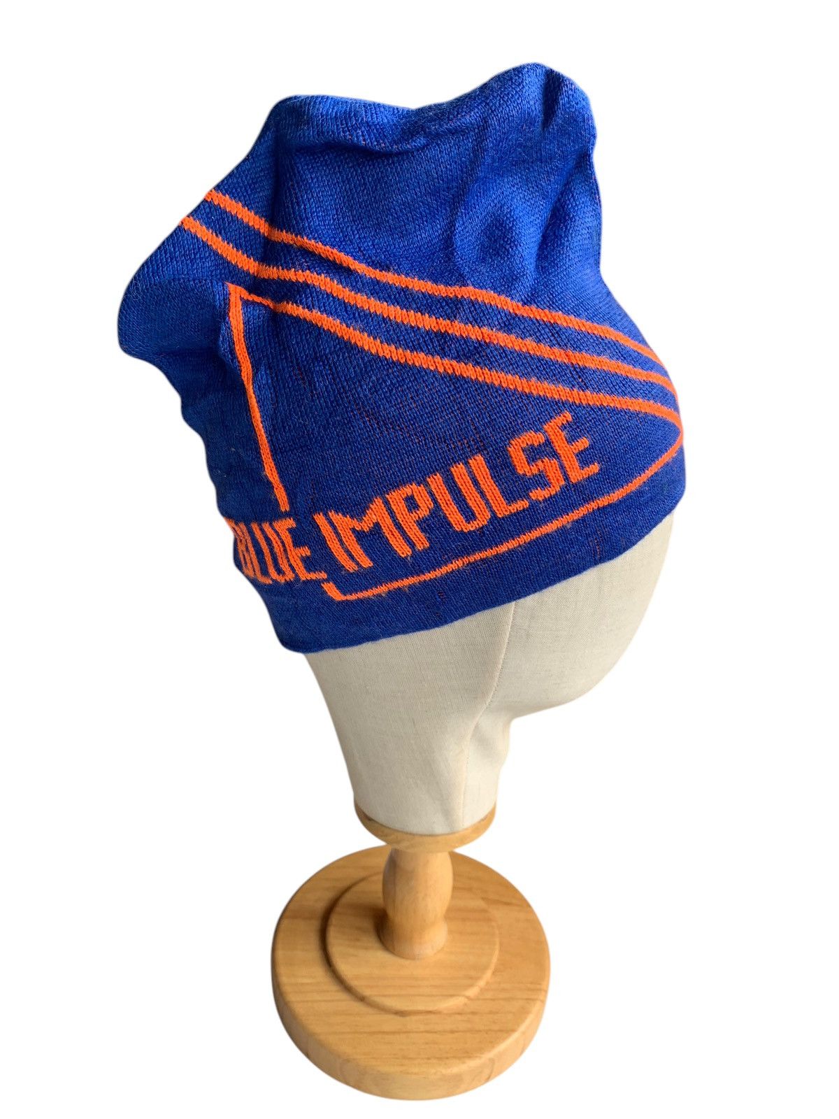 14th Addiction × Vintage Vintage Blue Impulse Mohawk Style Japanese Beanie hats Size ONE SIZE - 1 Thumbnail