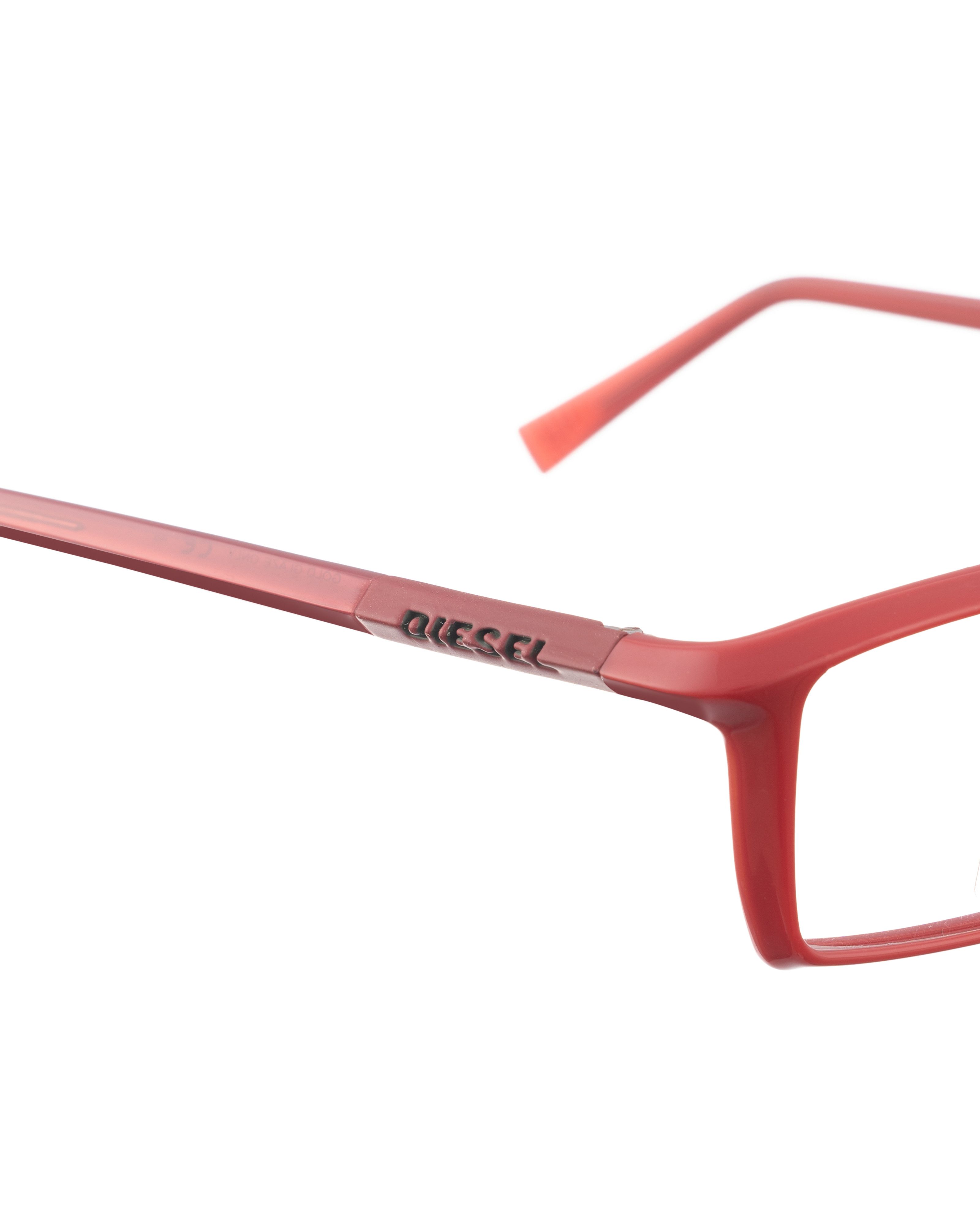 Diesel Diesel 00s Red Glasses with Transparent Red Temples Size ONE SIZE - 3 Thumbnail