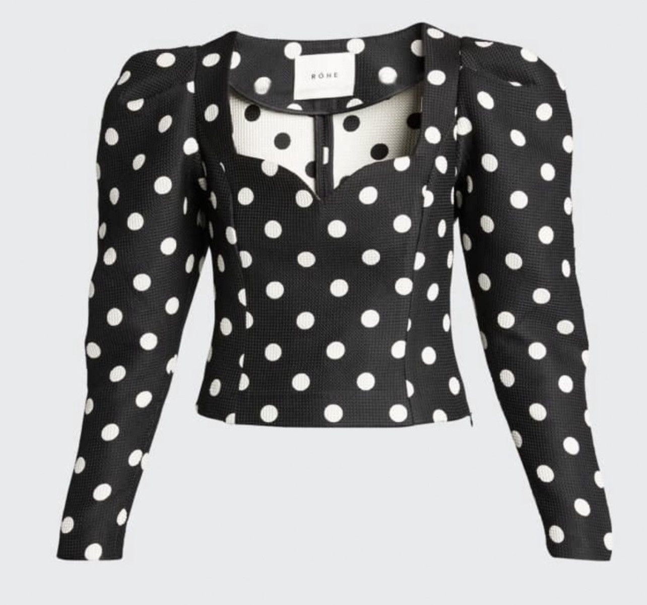 Rohe ROHE Polka Dot Top Size L / US 10 / IT 46 - 1 Thumbnail