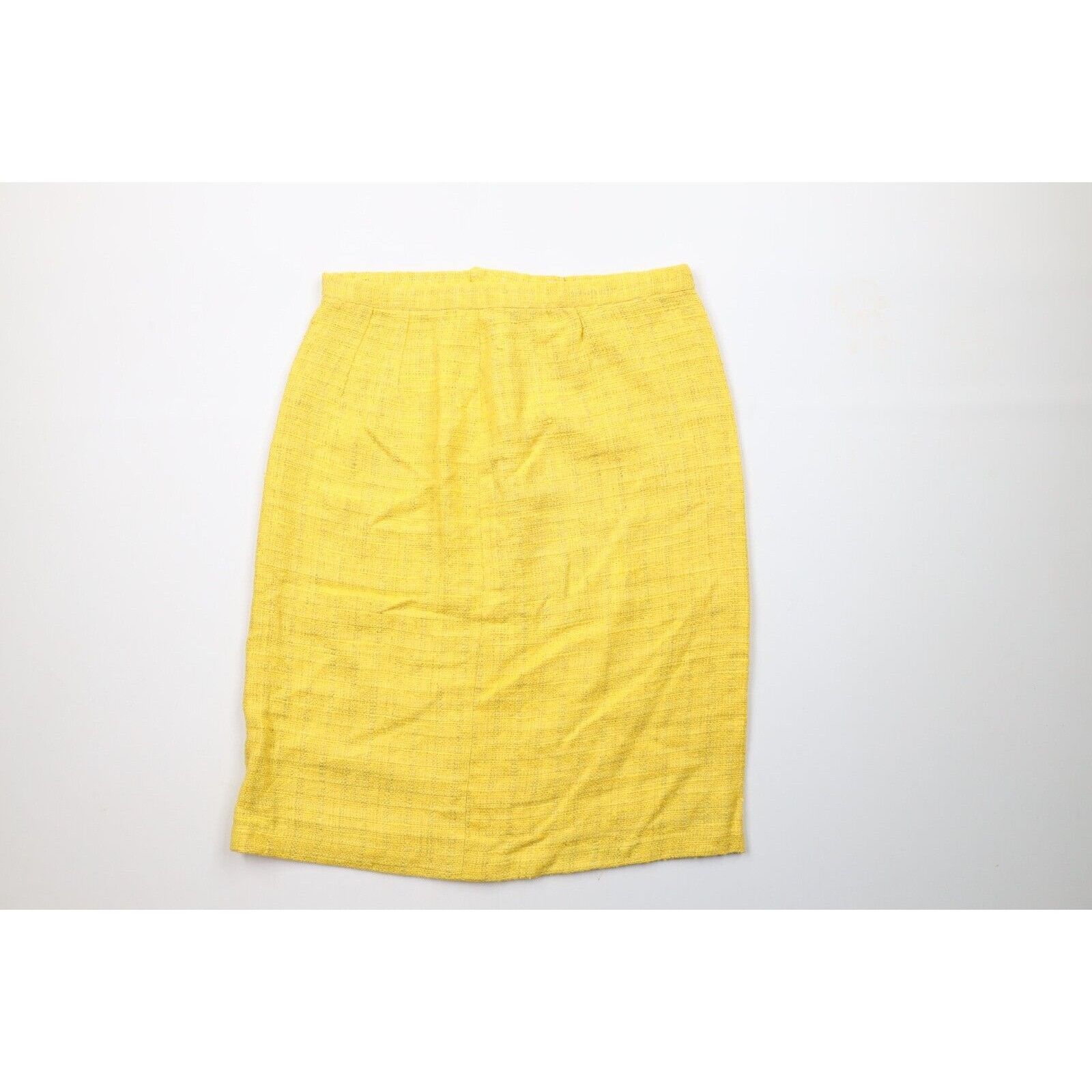 Vintage Vintage 50s 60s Streetwear Distressed Wool Burlap Skirt Size 30" / US 8 / IT 44 - 1 Thumbnail