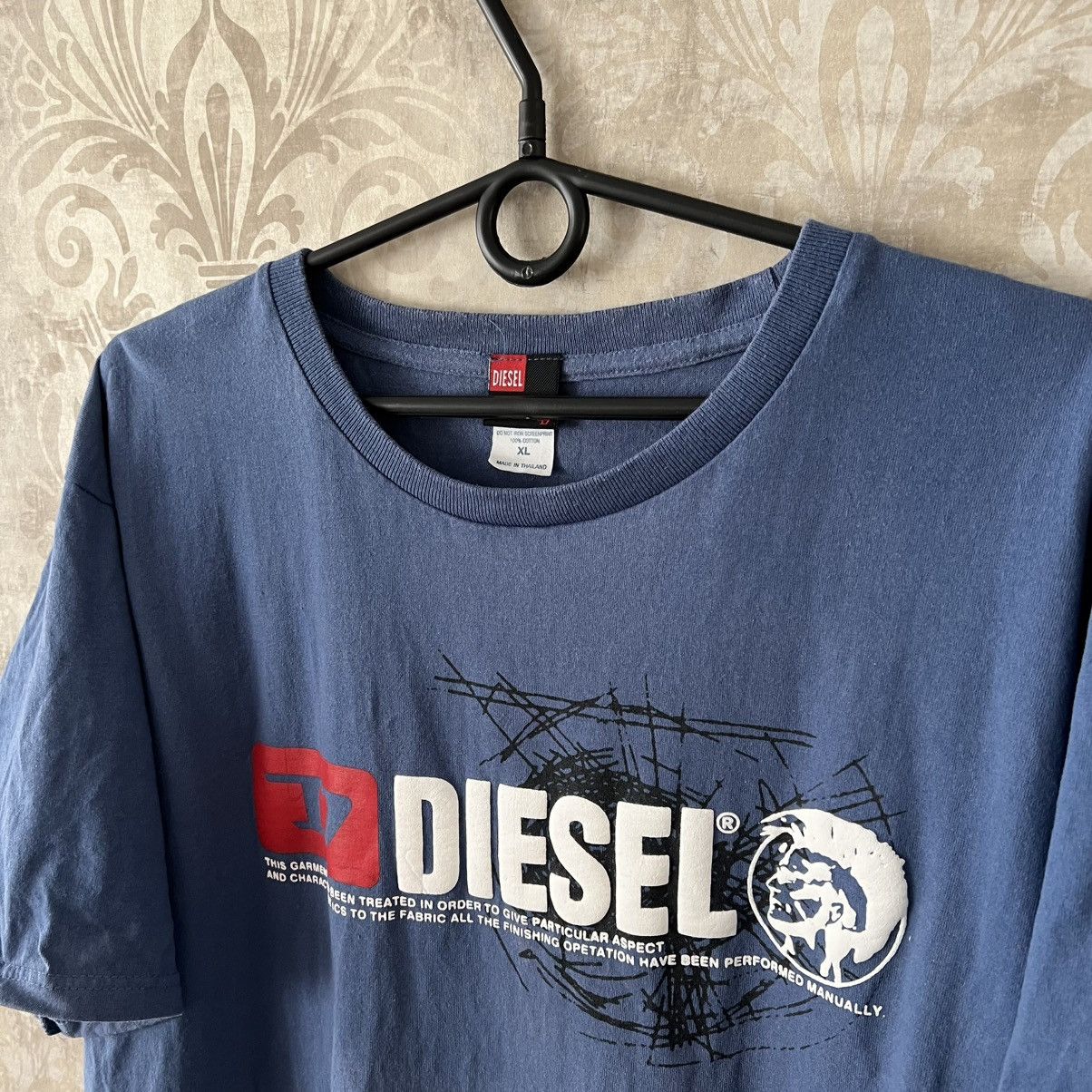 Diesel × Vintage Vintage Diesel Tee T-Shirt Size US XL / EU 56 / 4 - 6 Thumbnail
