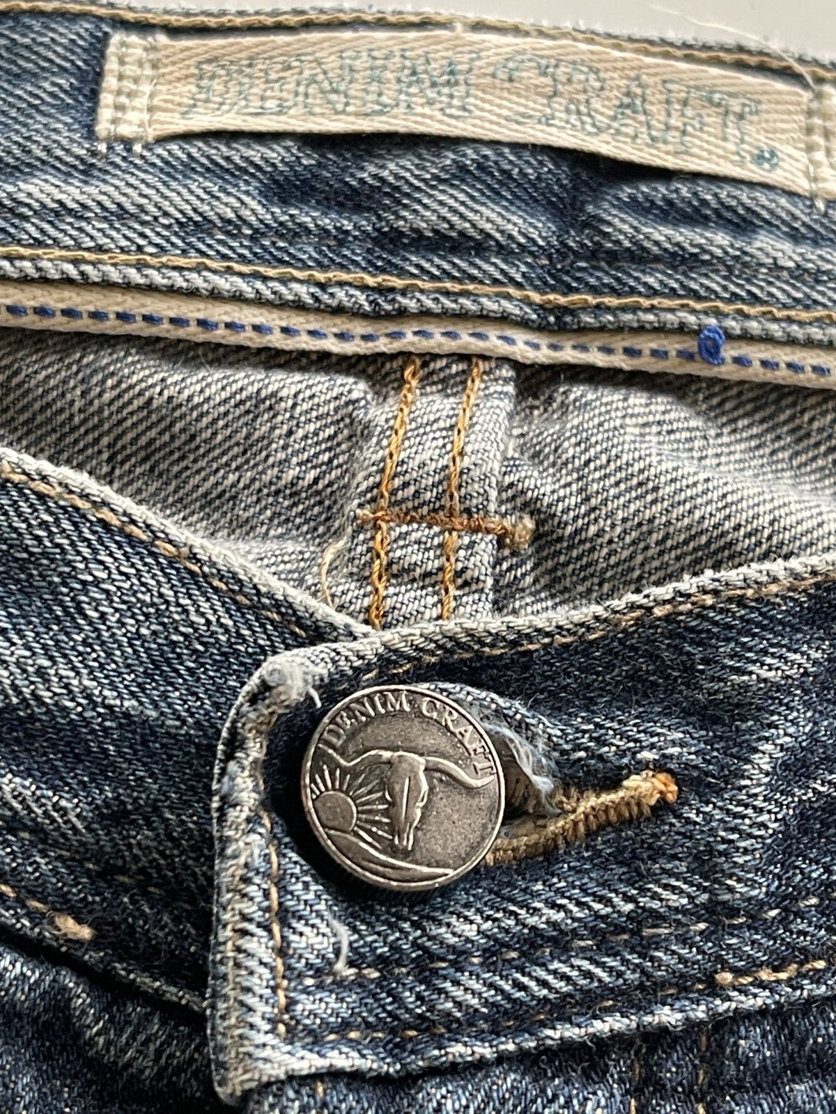 Japanese Brand Vintage Denim Craft Rusty Jeans Size US 33 - 10 Thumbnail
