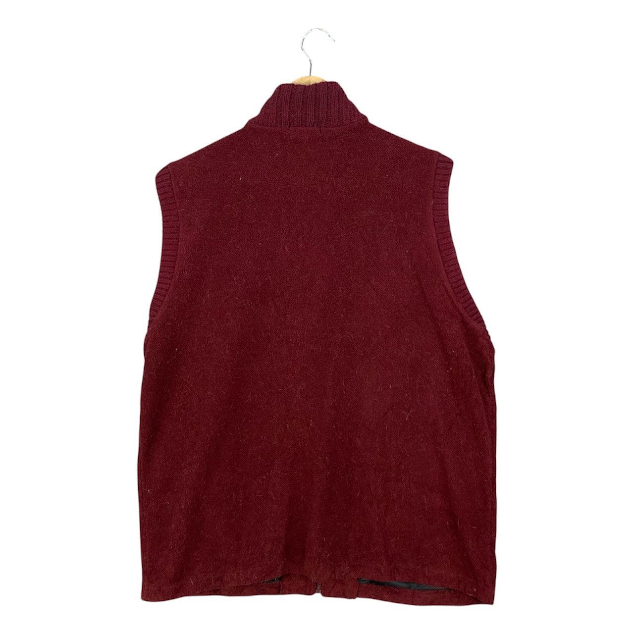 MCM Vintage MCM Half Knitted Zipper Vest Jacket Size US L / EU 52-54 / 3 - 2 Thumbnail